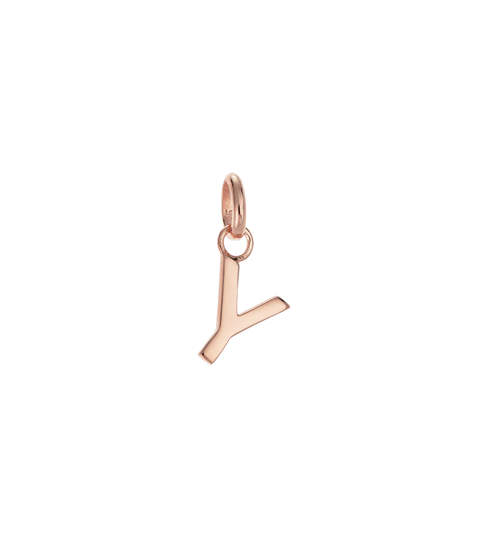 OUTLINE INITIAL A-Z (18K ROSE GOLD VERMEIL) - Image 27