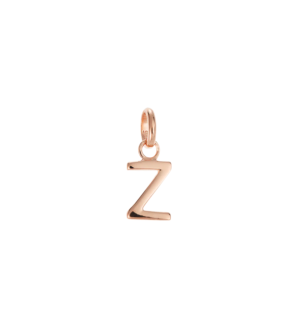 OUTLINE INITIAL A-Z (18K ROSE GOLD VERMEIL) - Image 28