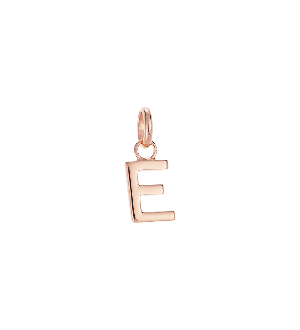 OUTLINE INITIAL A-Z (18K ROSE GOLD VERMEIL) - Image 8