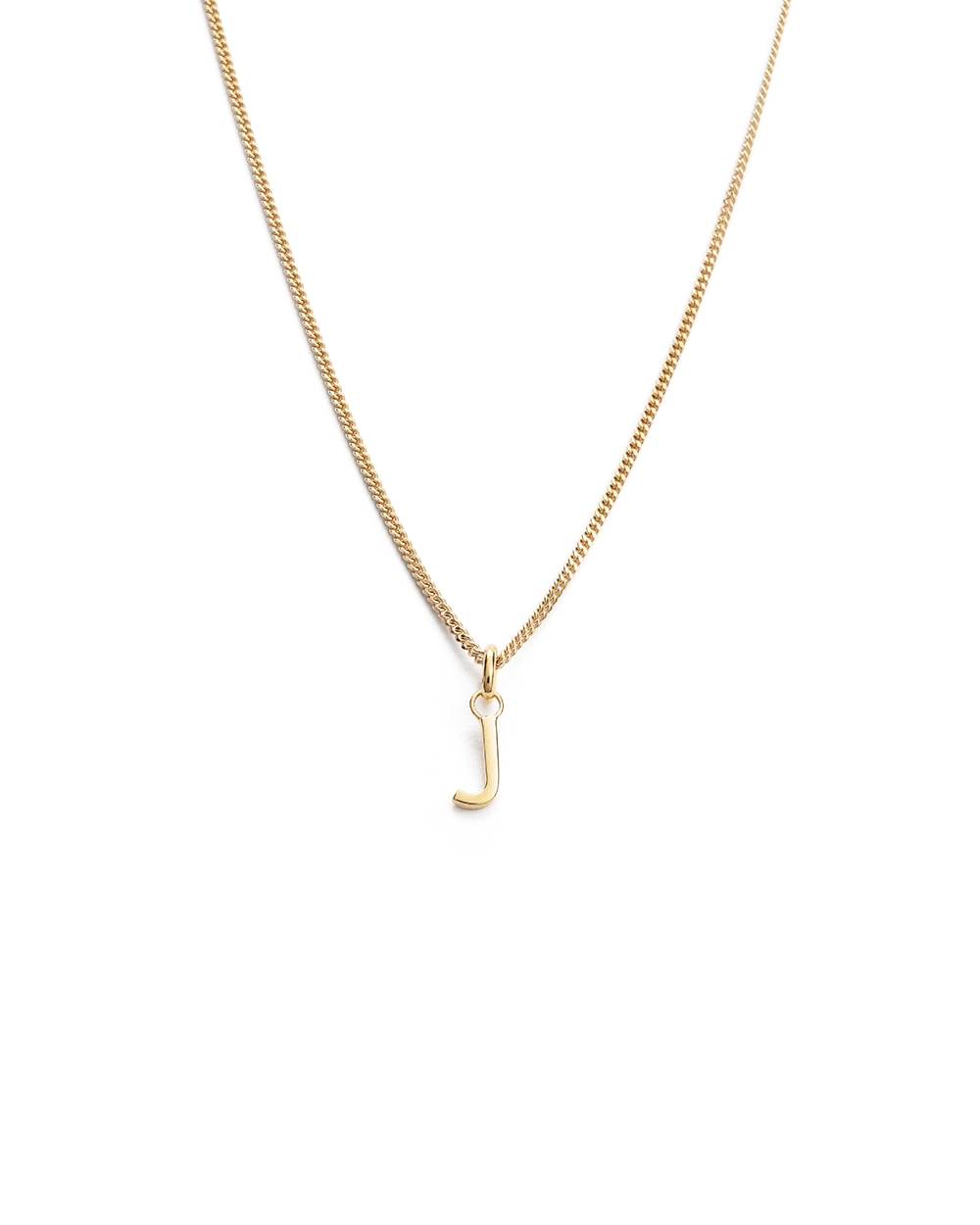 OUTLINE INITIAL NECKLACE A-Z (18K GOLD VERMEIL) - Image 15