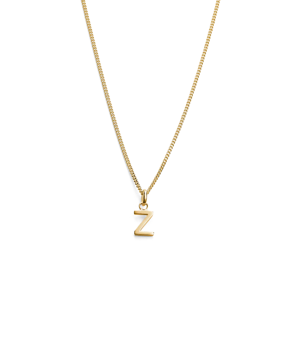 OUTLINE INITIAL NECKLACE A-Z (18K GOLD VERMEIL) - Image 31