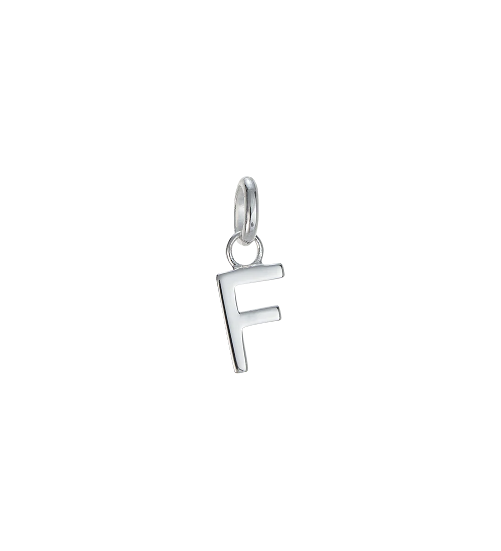 OUTLINE INITIAL A-Z (STERLING SILVER) - Image 11