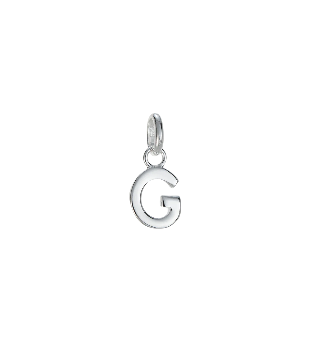 OUTLINE INITIAL A-Z (STERLING SILVER) - Image 12