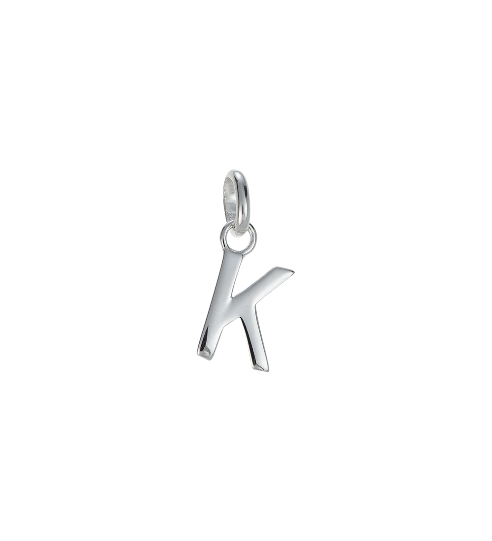 OUTLINE INITIAL A-Z (STERLING SILVER) - Image 16