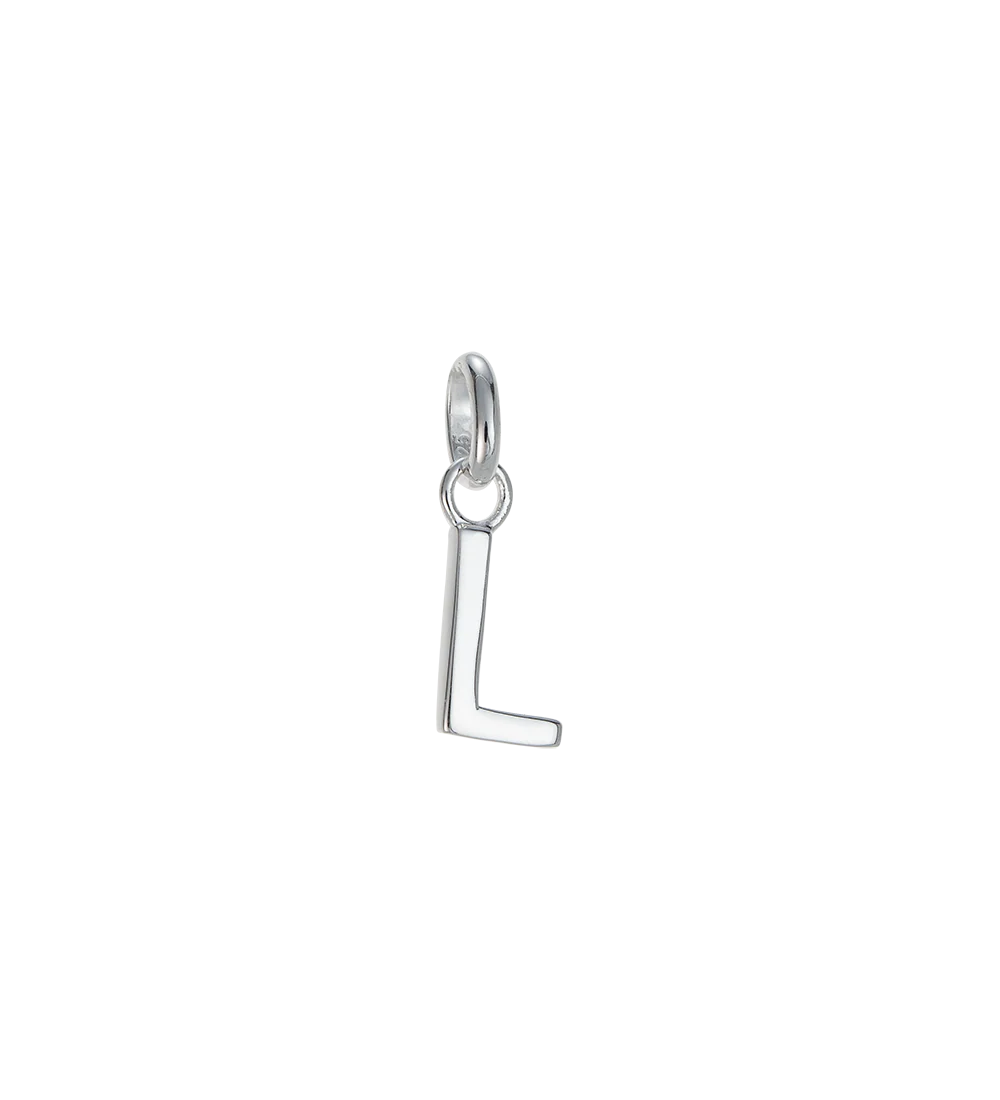 OUTLINE INITIAL A-Z (STERLING SILVER) - Image 17