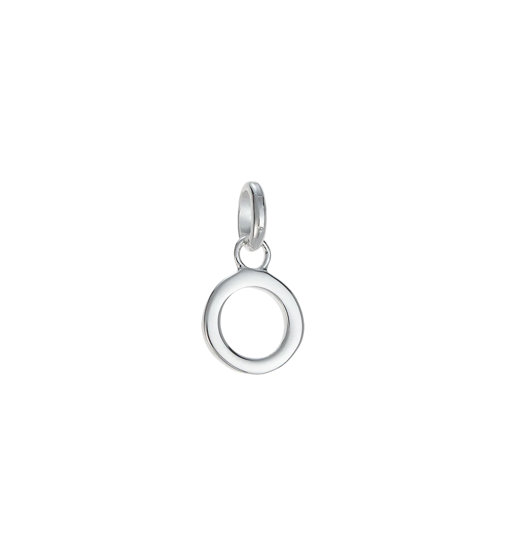 OUTLINE INITIAL A-Z (STERLING SILVER) - Image 20