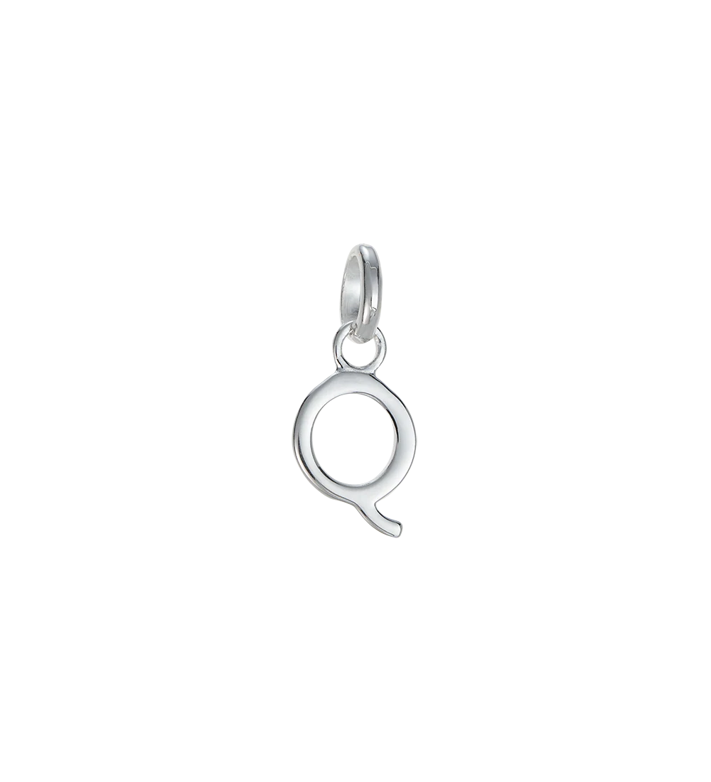 OUTLINE INITIAL A-Z (STERLING SILVER) - Image 22