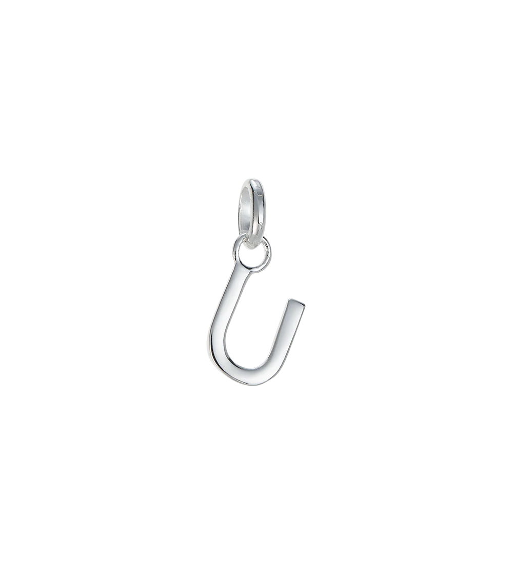OUTLINE INITIAL A-Z (STERLING SILVER) - Image 26