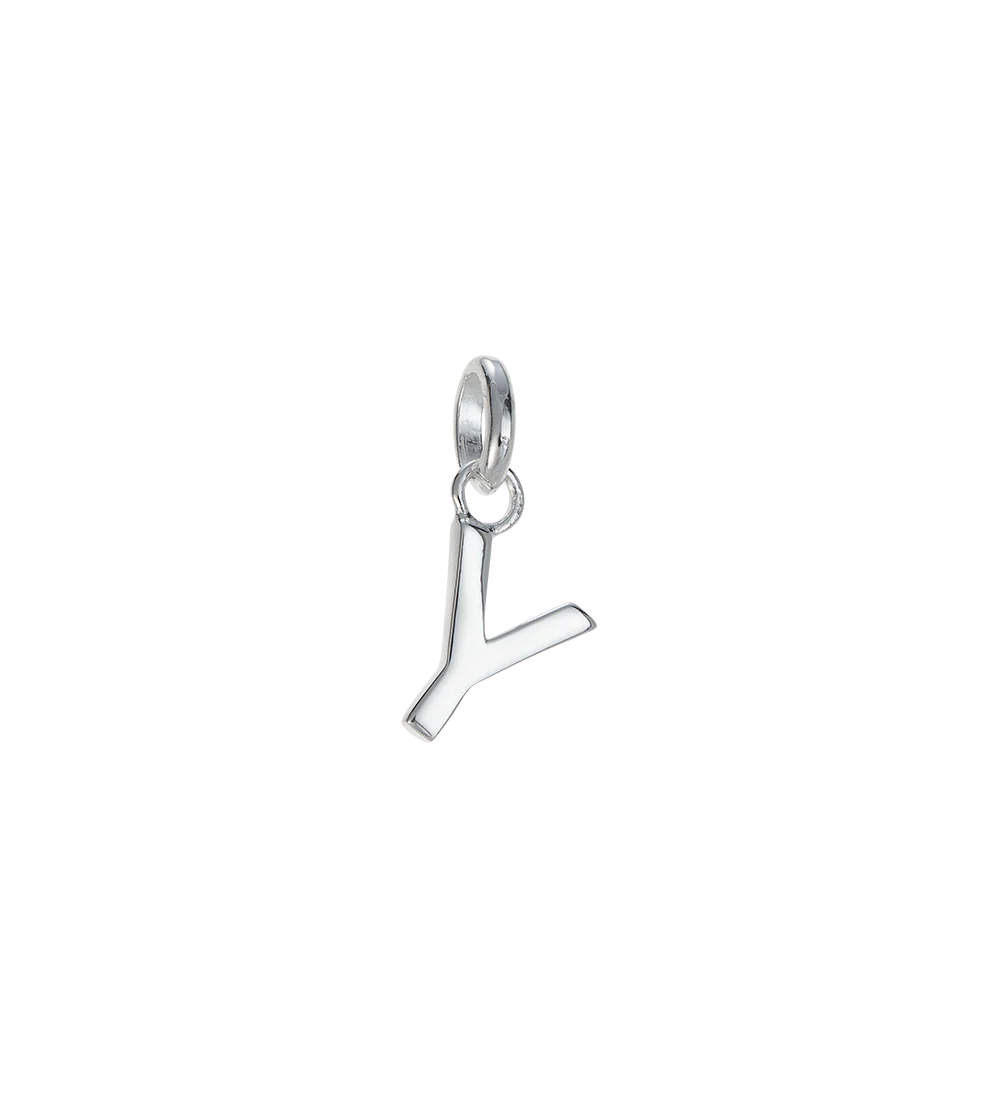 OUTLINE INITIAL A-Z (STERLING SILVER) - Image 30
