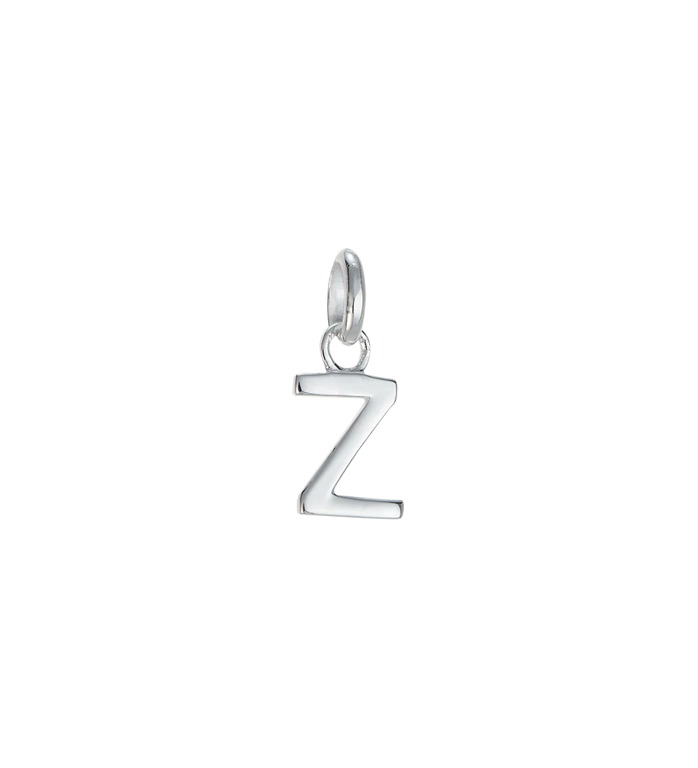 OUTLINE INITIAL A-Z (STERLING SILVER) - Image 31