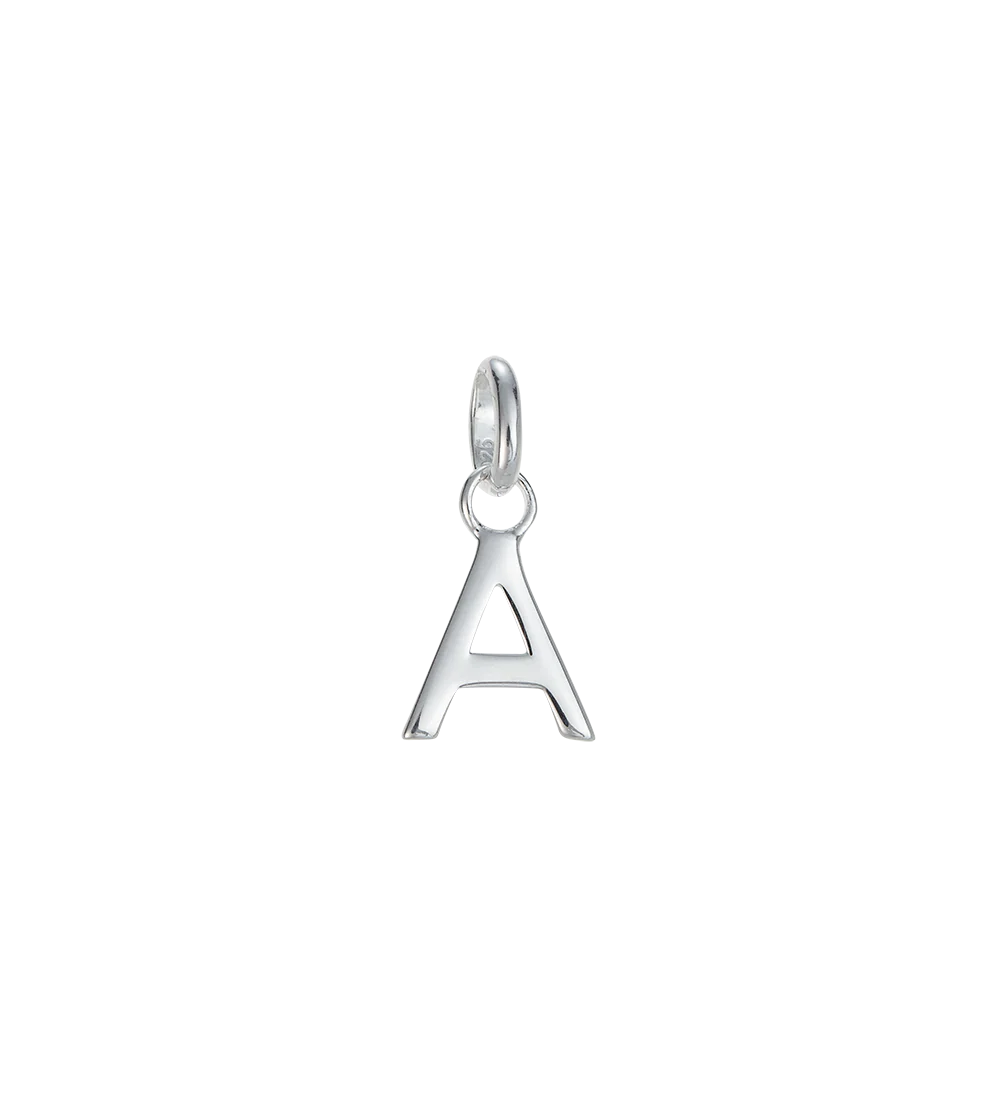OUTLINE INITIAL A-Z (STERLING SILVER) - Image 6