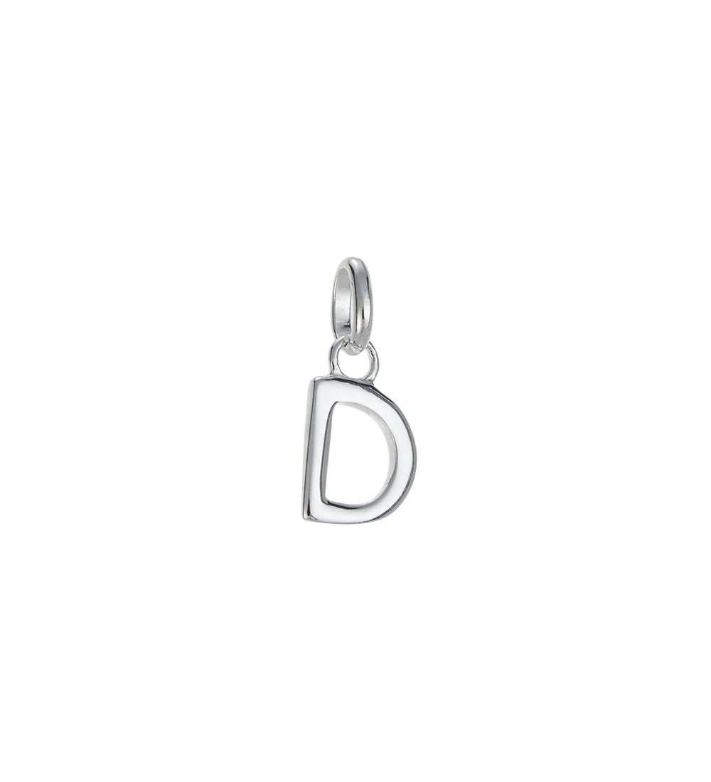 OUTLINE INITIAL A-Z (STERLING SILVER) - Image 9