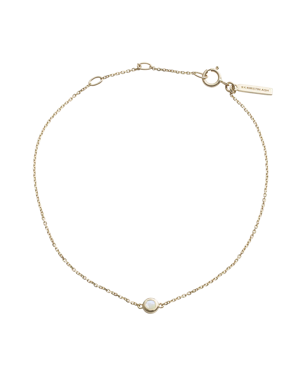 PETITE BIRTHSTONE BRACELET (9K GOLD) - Image 12