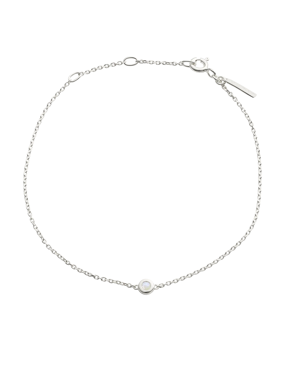 PETITE BIRTHSTONE BRACELET (STERLING SILVER) - Image 12