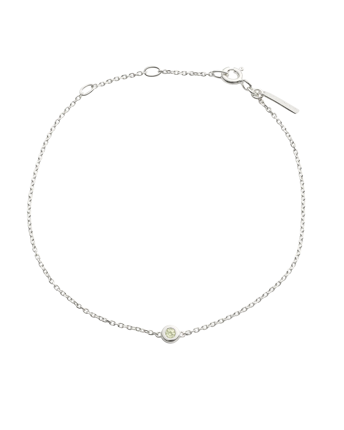 PETITE BIRTHSTONE BRACELET (STERLING SILVER) - Image 14