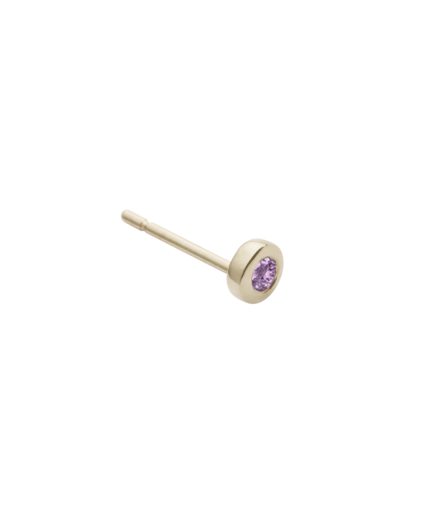 PETITE BIRTHSTONE STUDS (9K GOLD) - Image 19