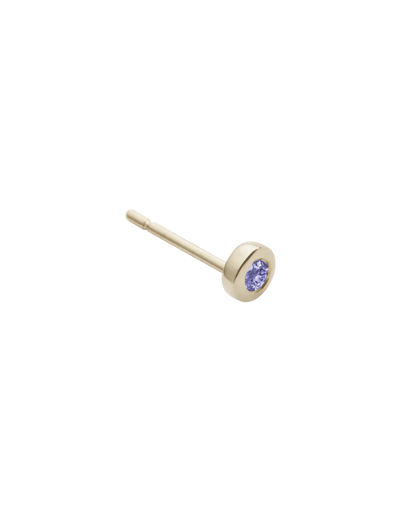 PETITE BIRTHSTONE STUDS (9K GOLD) - Image 28