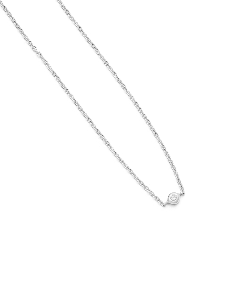 PETITE DIAMOND BRACELET (STERLING SILVER) - Image 5