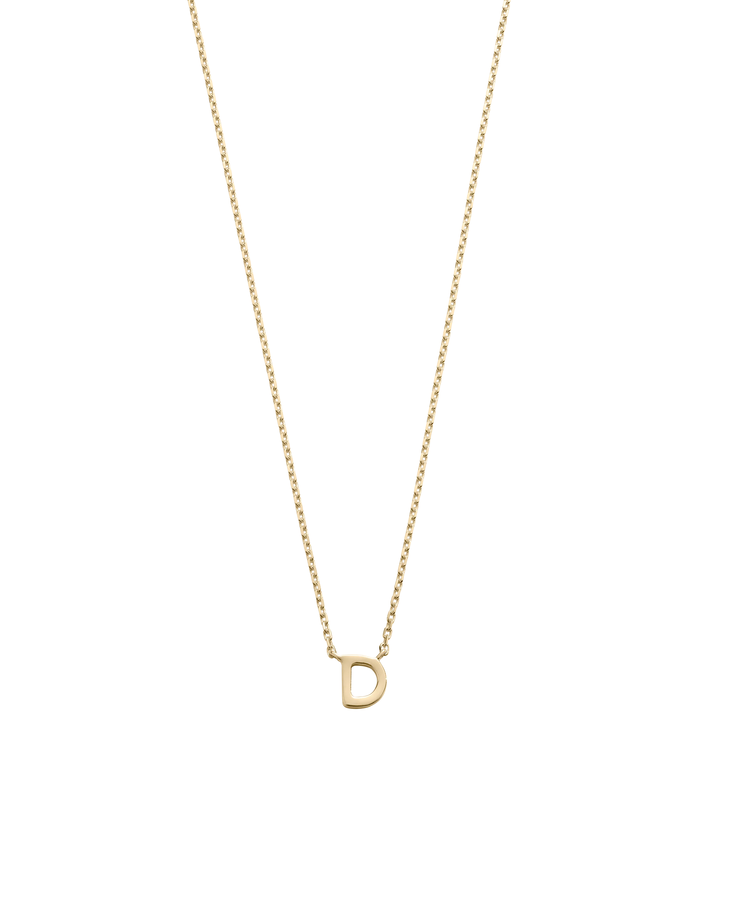 PETITE INITIAL NECKLACE (9K GOLD) - Image 10