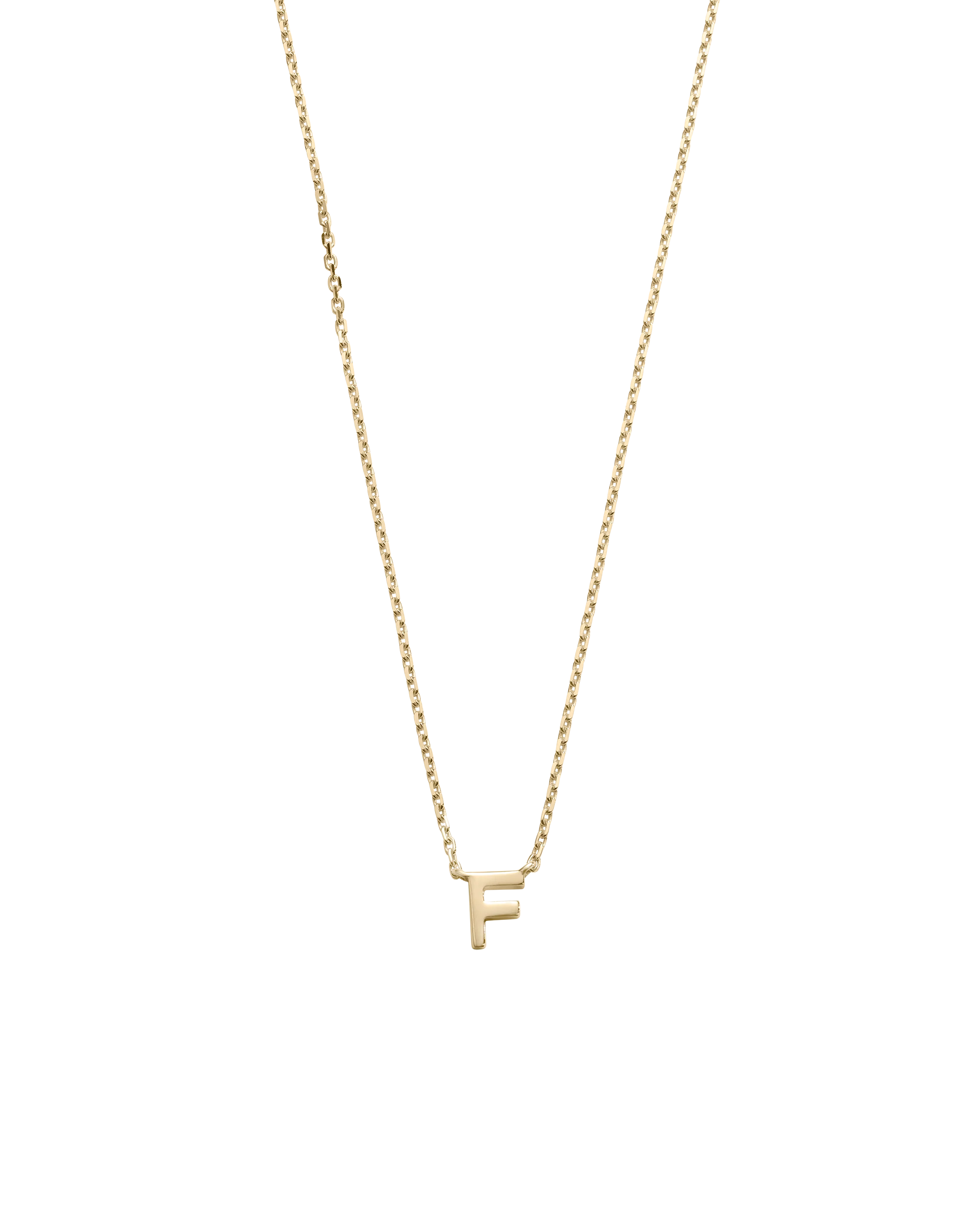 PETITE INITIAL NECKLACE (9K GOLD) - Image 12