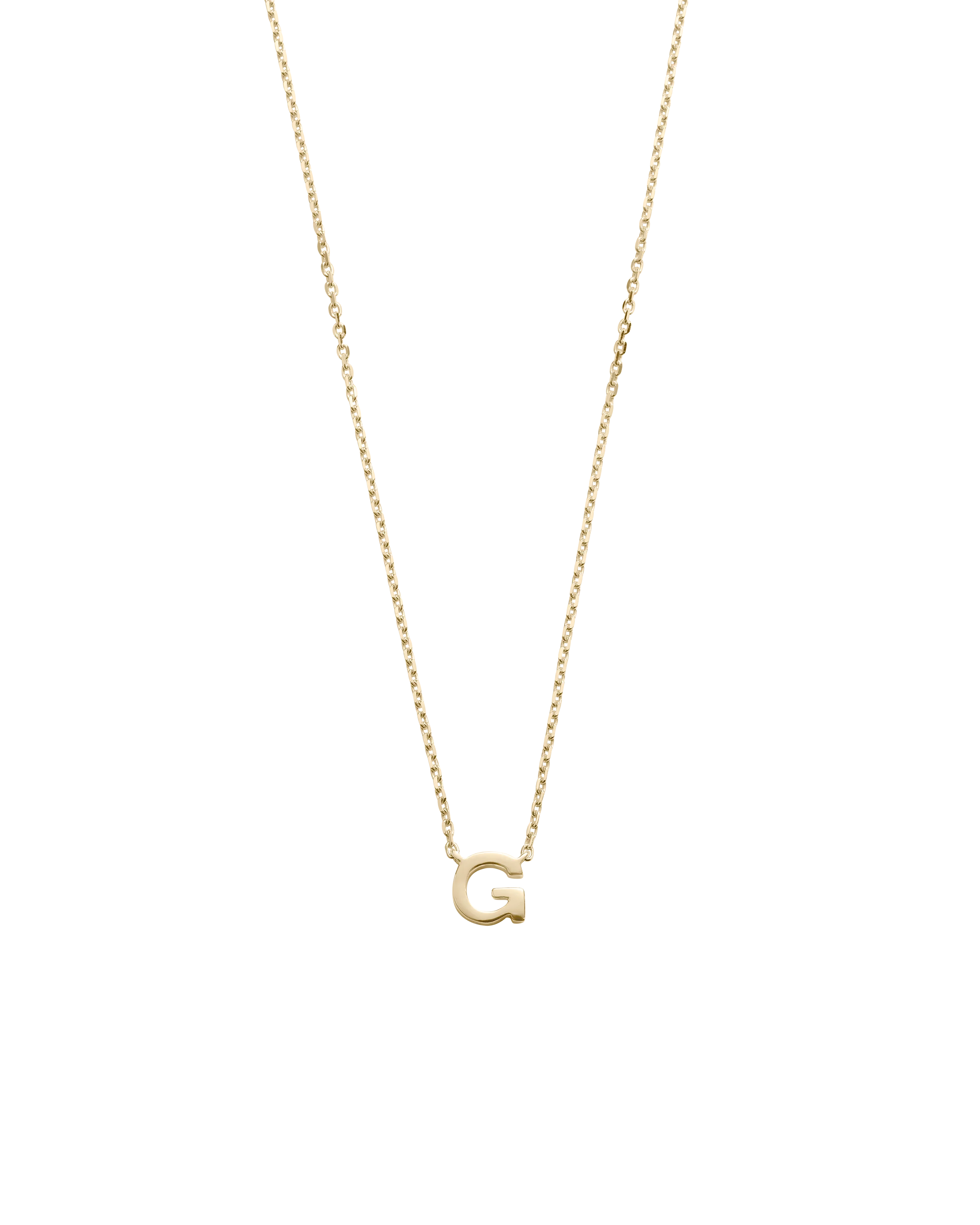 PETITE INITIAL NECKLACE (9K GOLD) - Image 13