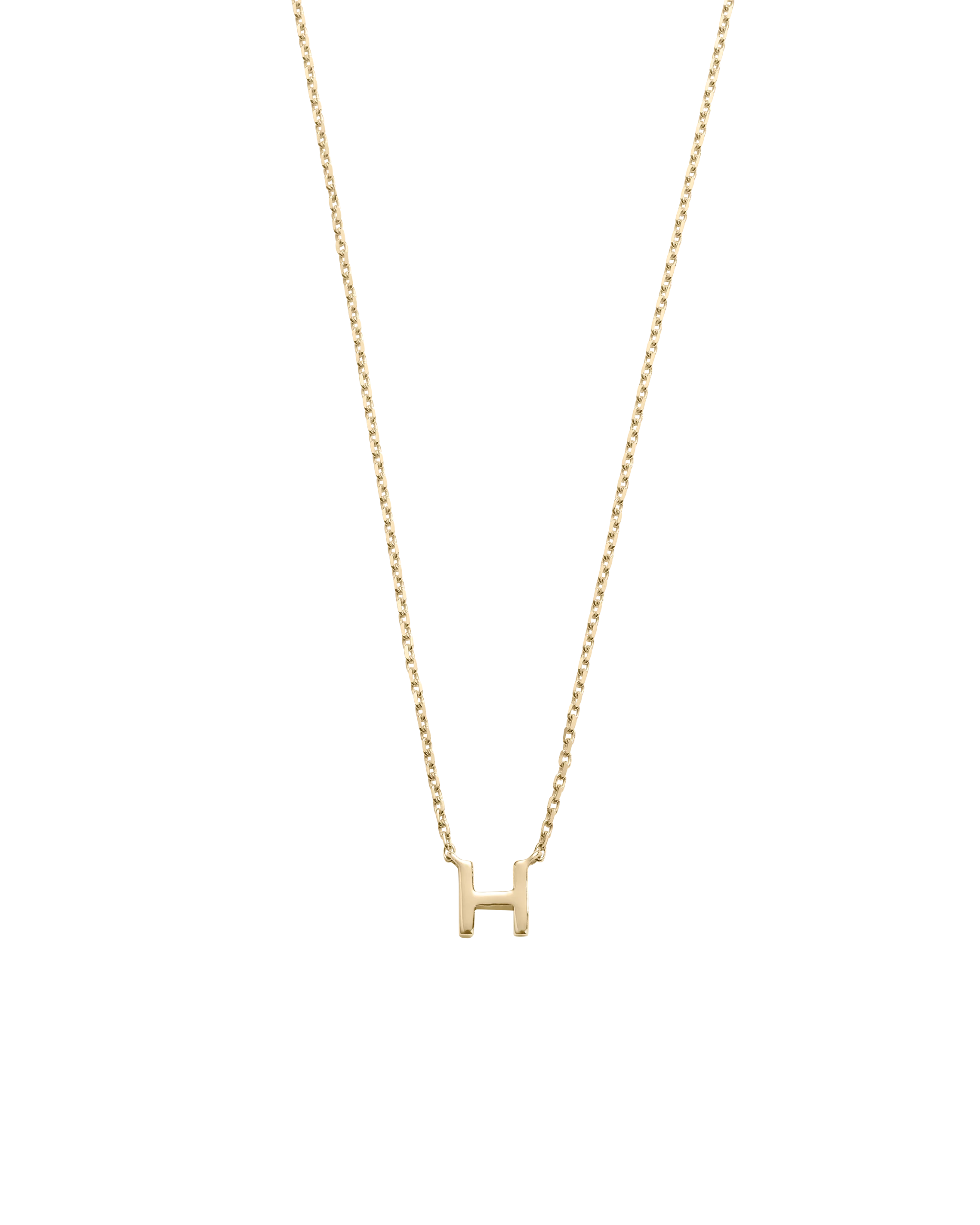 PETITE INITIAL NECKLACE (9K GOLD) - Image 14