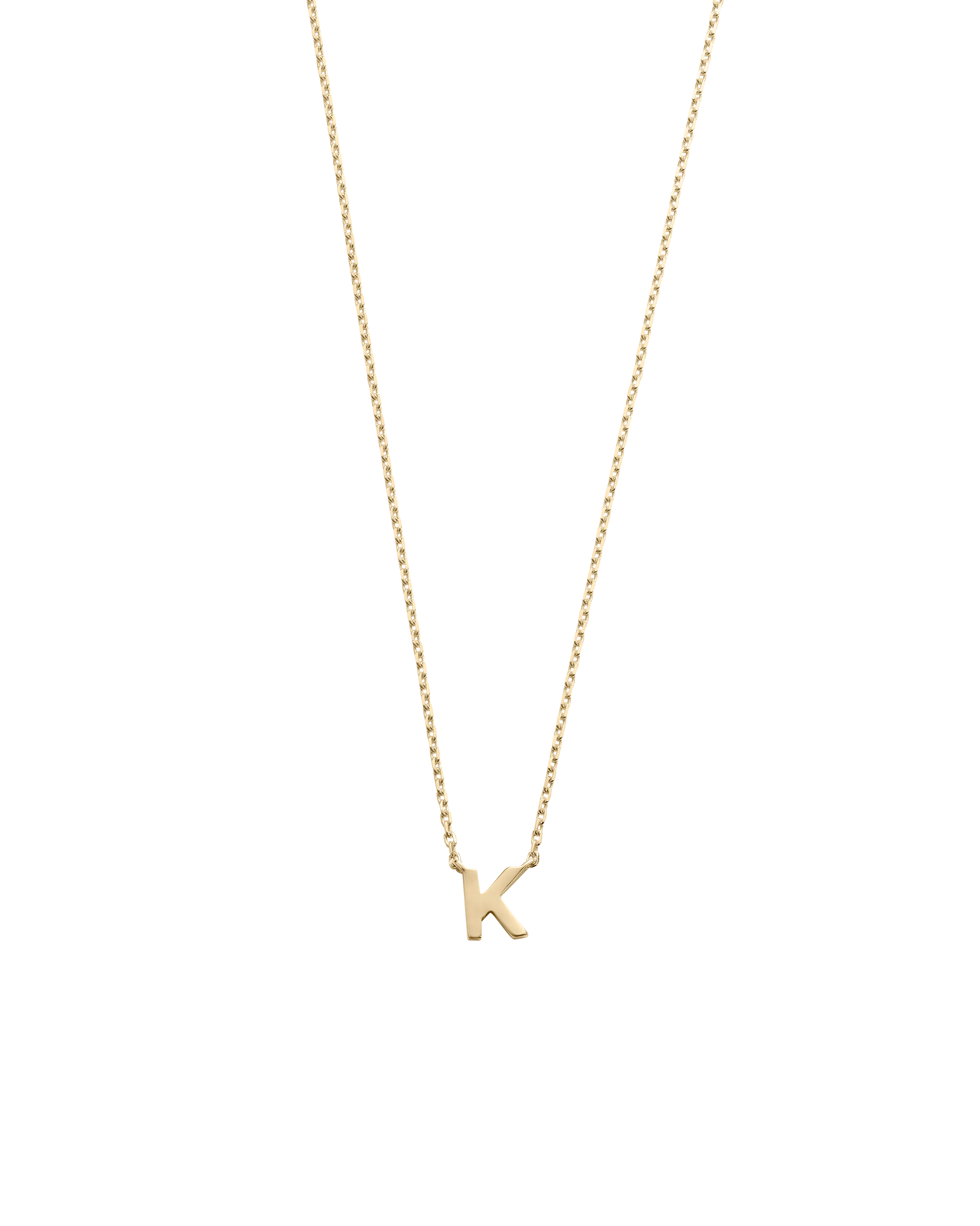 PETITE INITIAL NECKLACE (9K GOLD) - Image 17