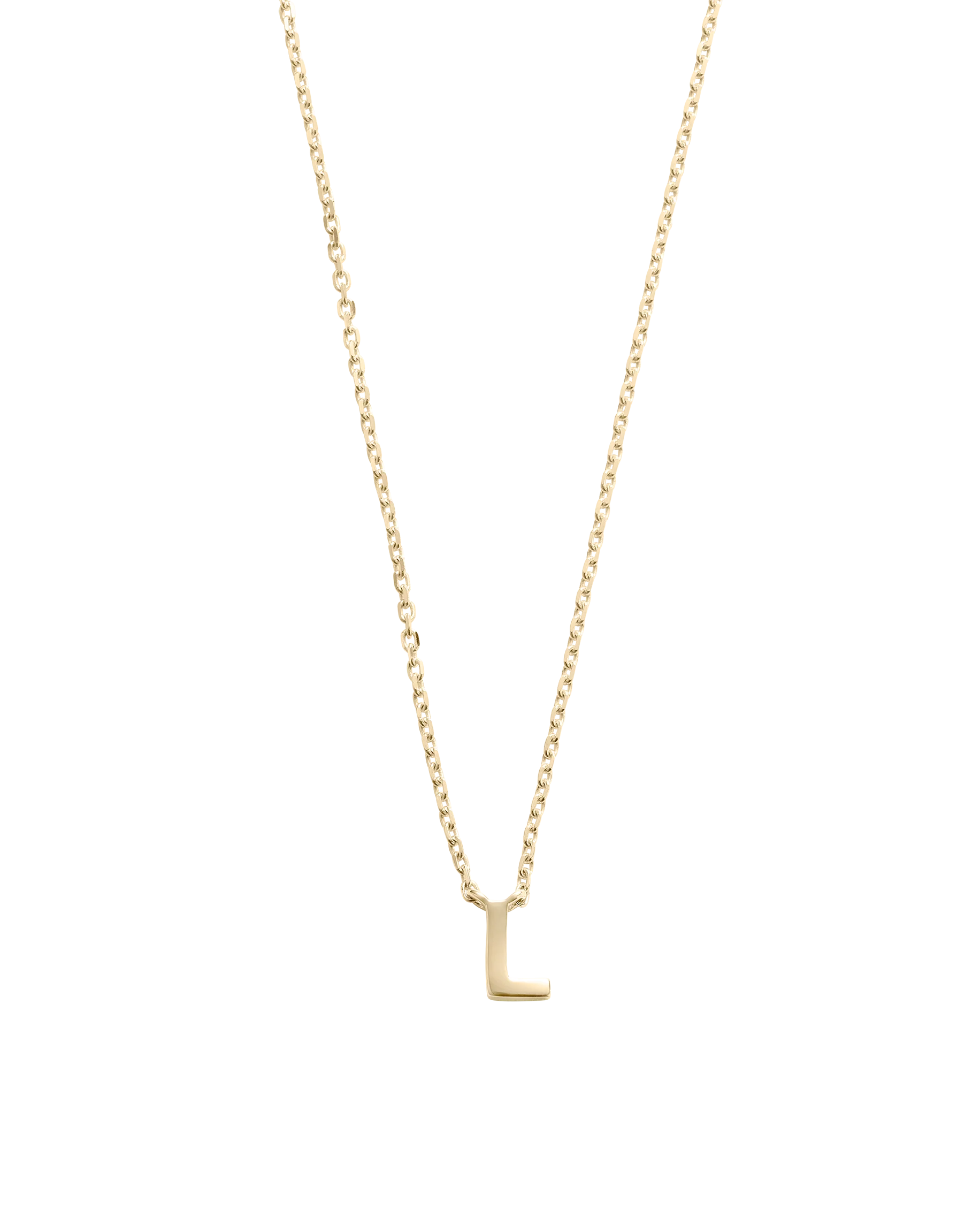 PETITE INITIAL NECKLACE (9K GOLD) - Image 18