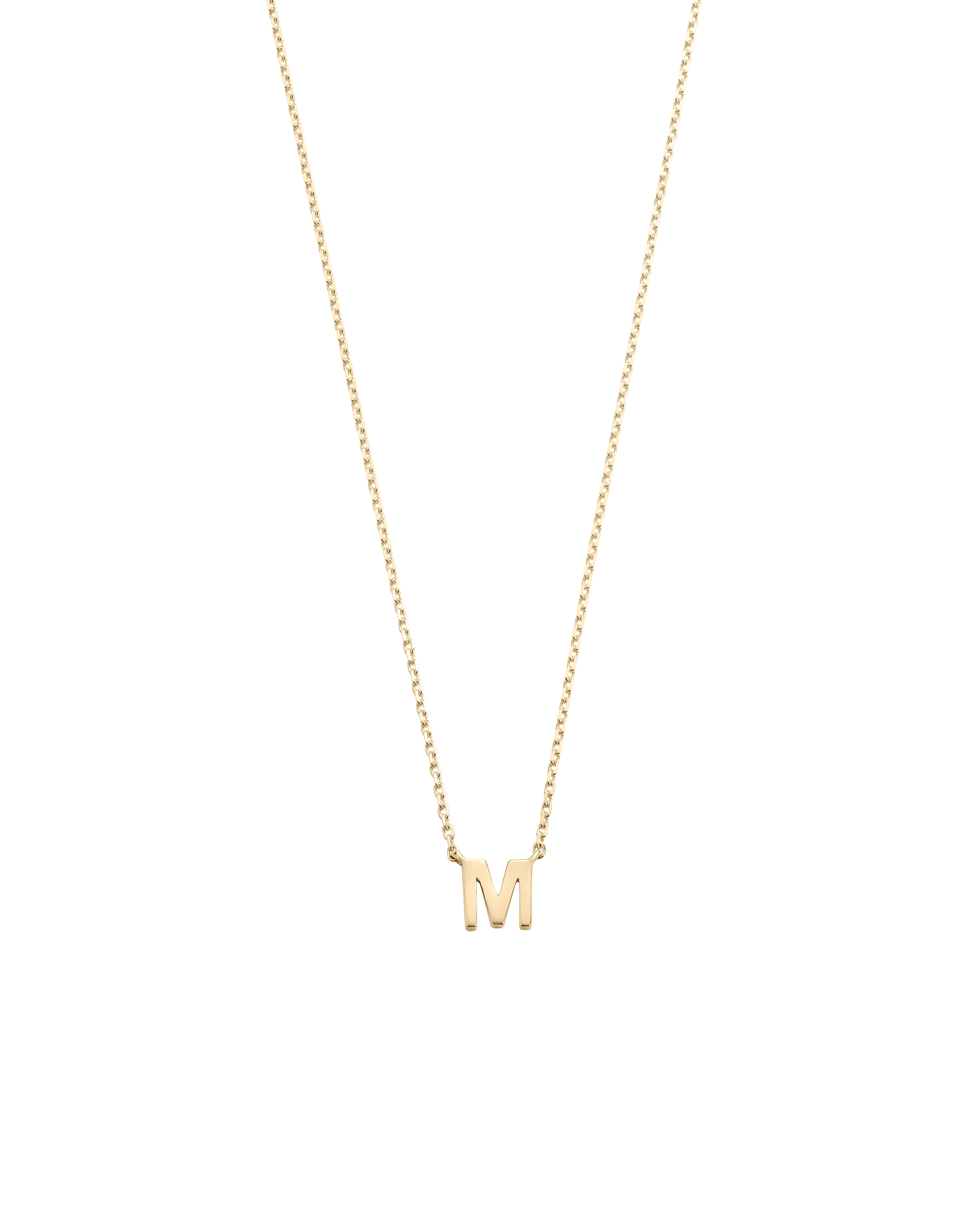 PETITE INITIAL NECKLACE (9K GOLD) - Image 19