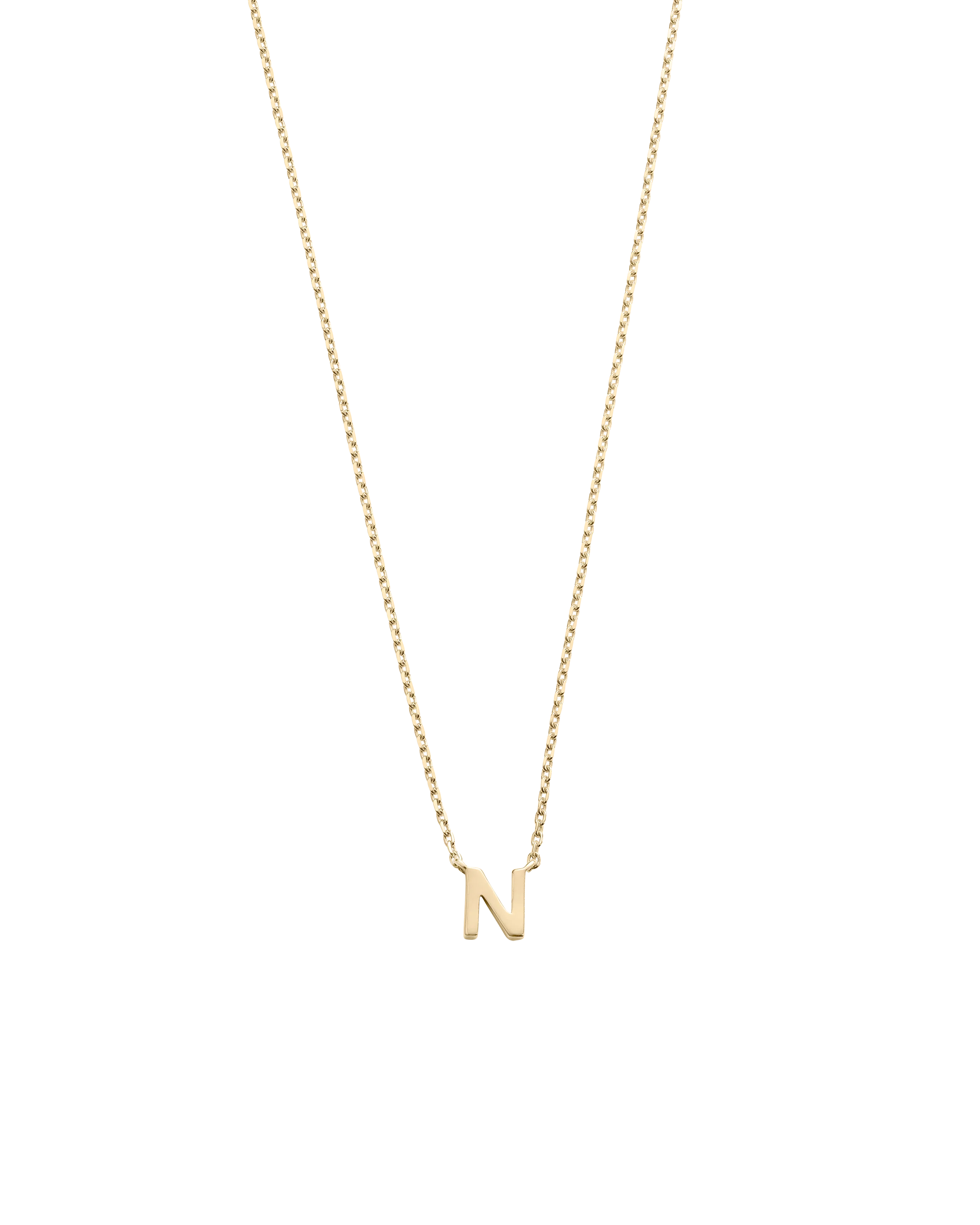 PETITE INITIAL NECKLACE (9K GOLD) - Image 20