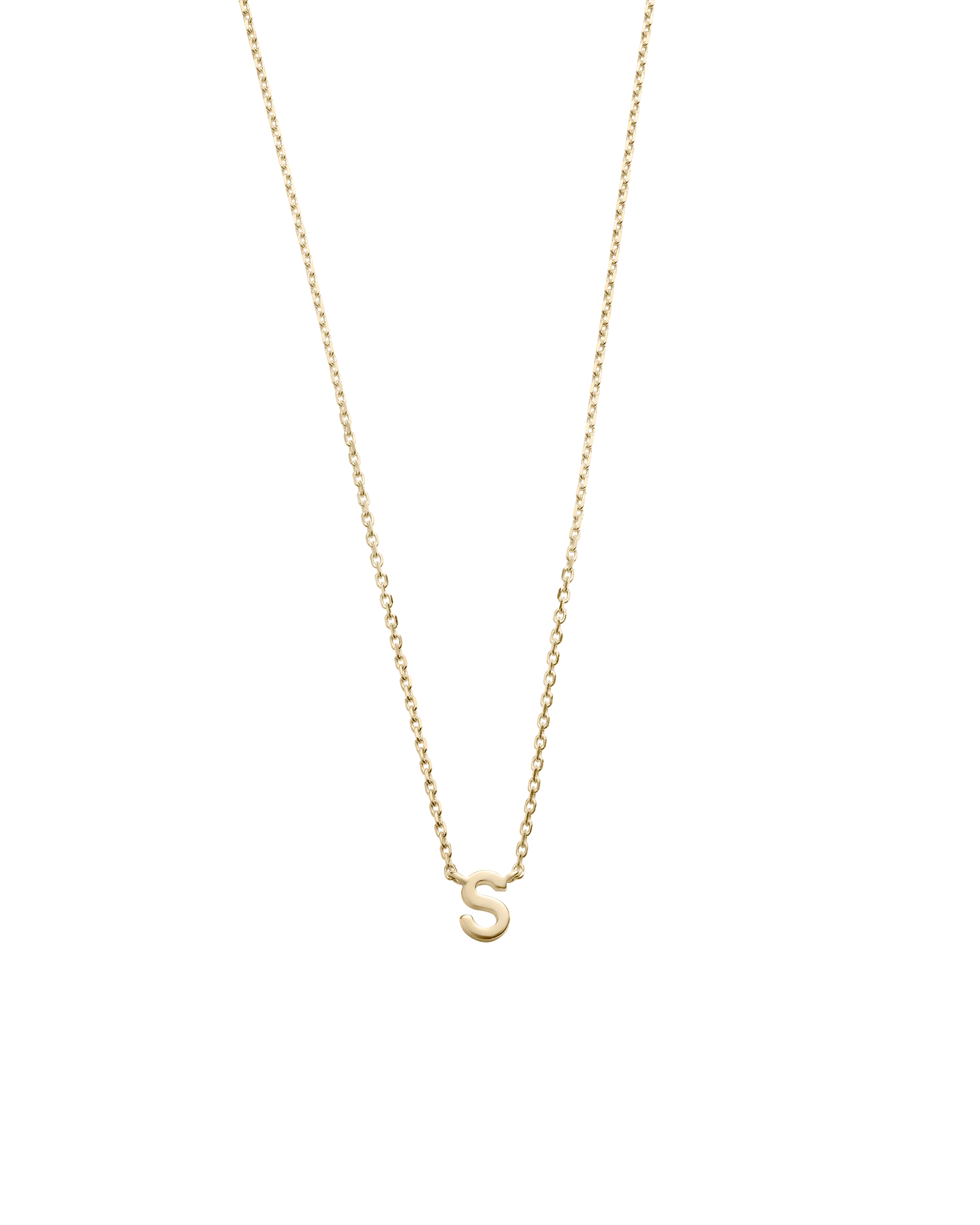 PETITE INITIAL NECKLACE (9K GOLD) - Image 25