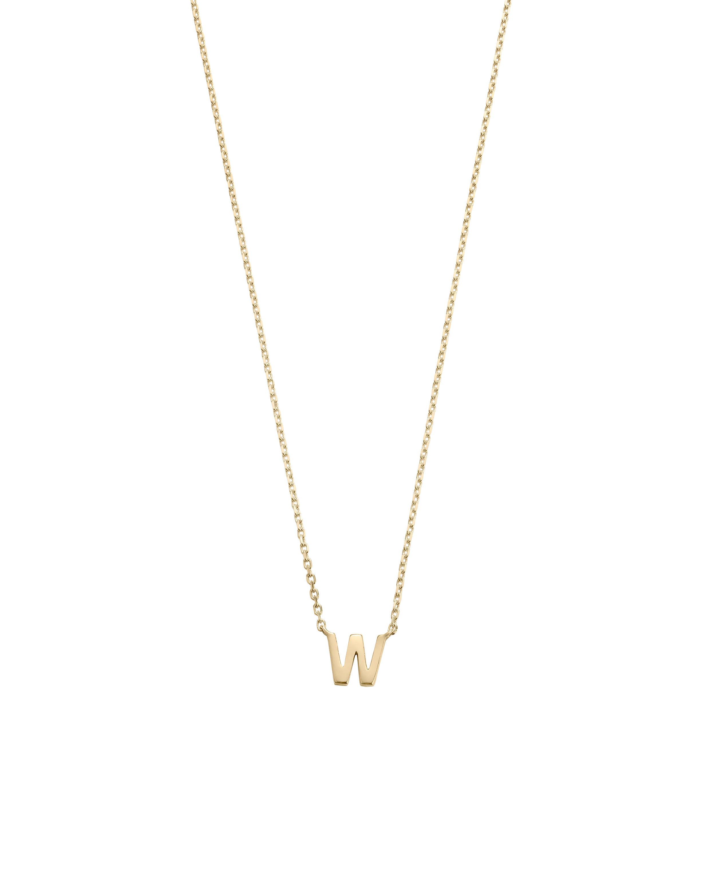 PETITE INITIAL NECKLACE (9K GOLD) - Image 29