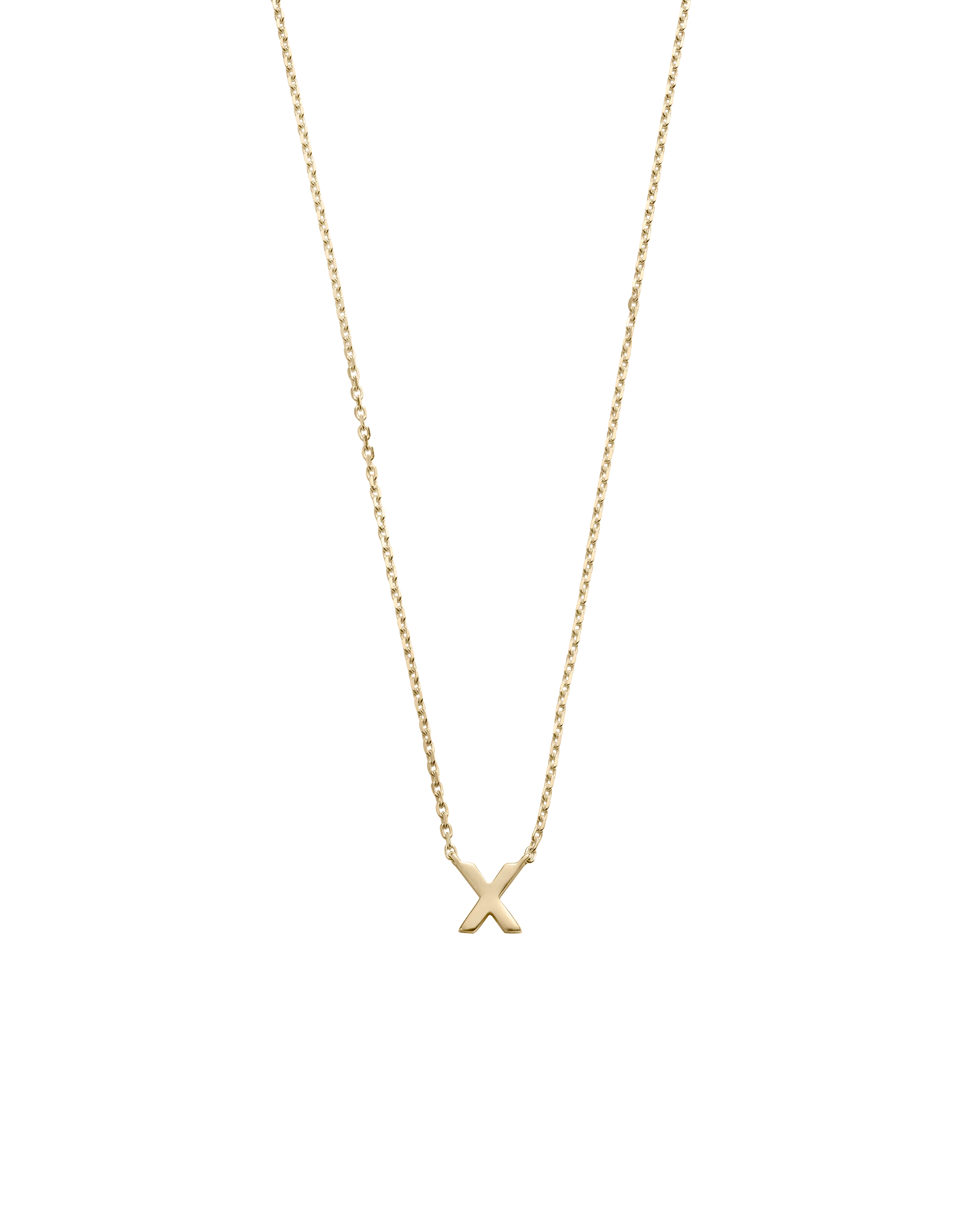 PETITE INITIAL NECKLACE (9K GOLD) - Image 30