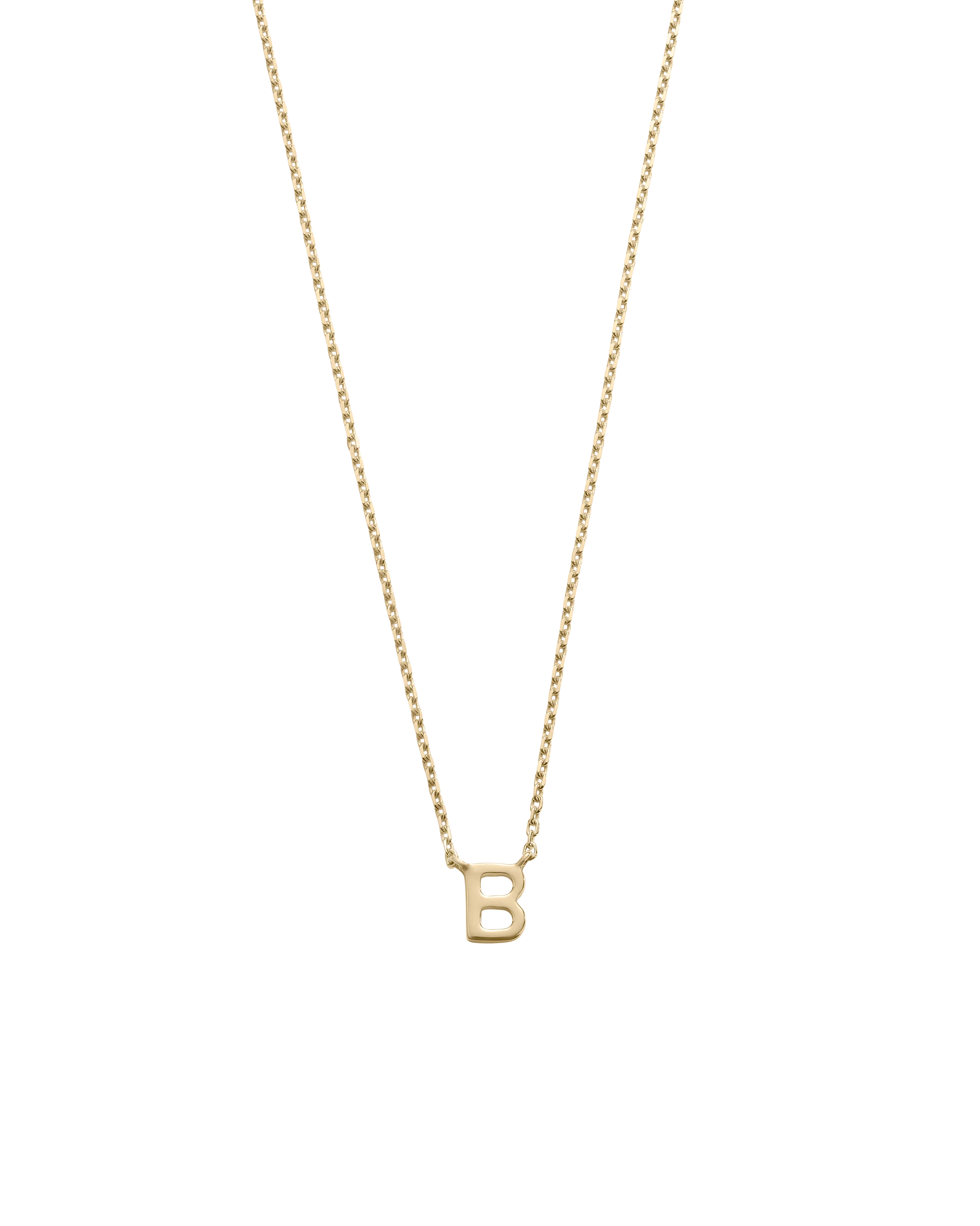 PETITE INITIAL NECKLACE (9K GOLD) - Image 4