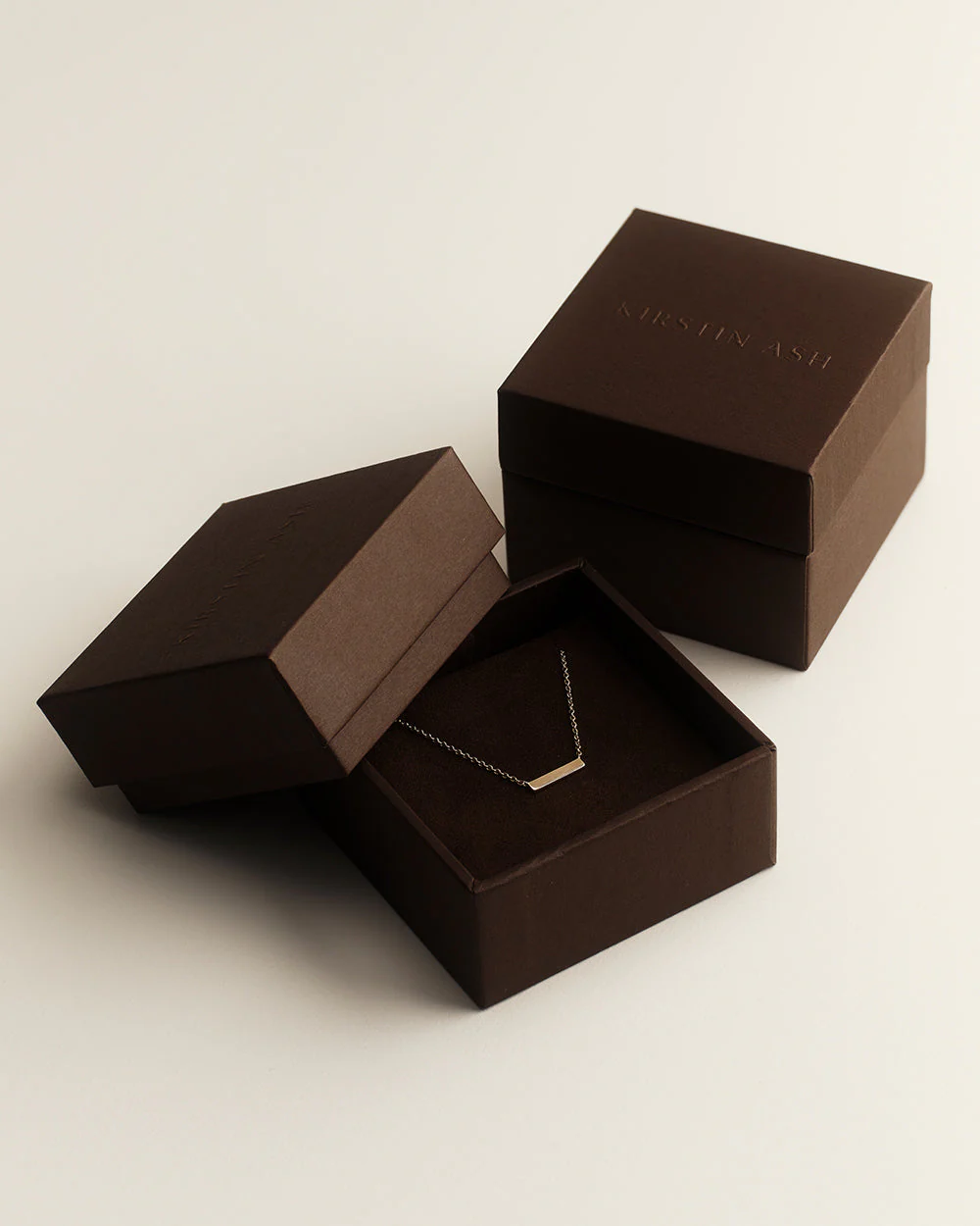 PETITE INITIAL NECKLACE (9K GOLD) - Image 9