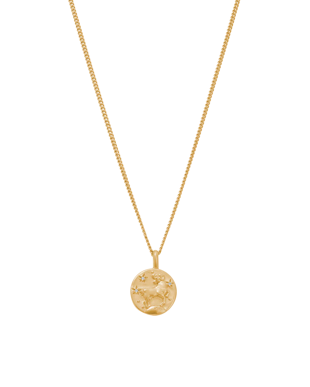 PETITE ZODIAC NECKLACE (18K GOLD VERMEIL) - Image 10