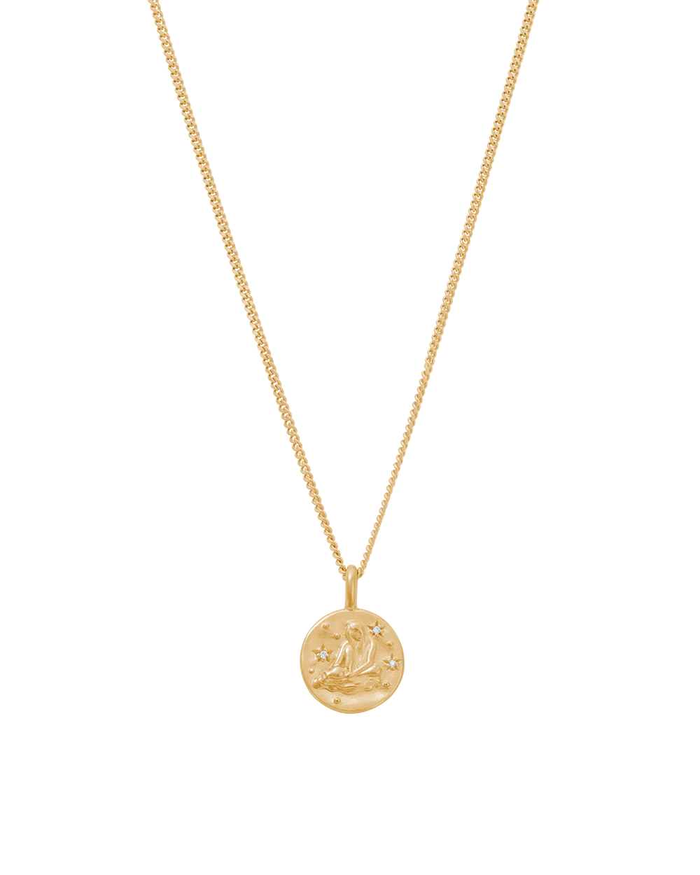 PETITE ZODIAC NECKLACE (18K GOLD VERMEIL) - Image 8