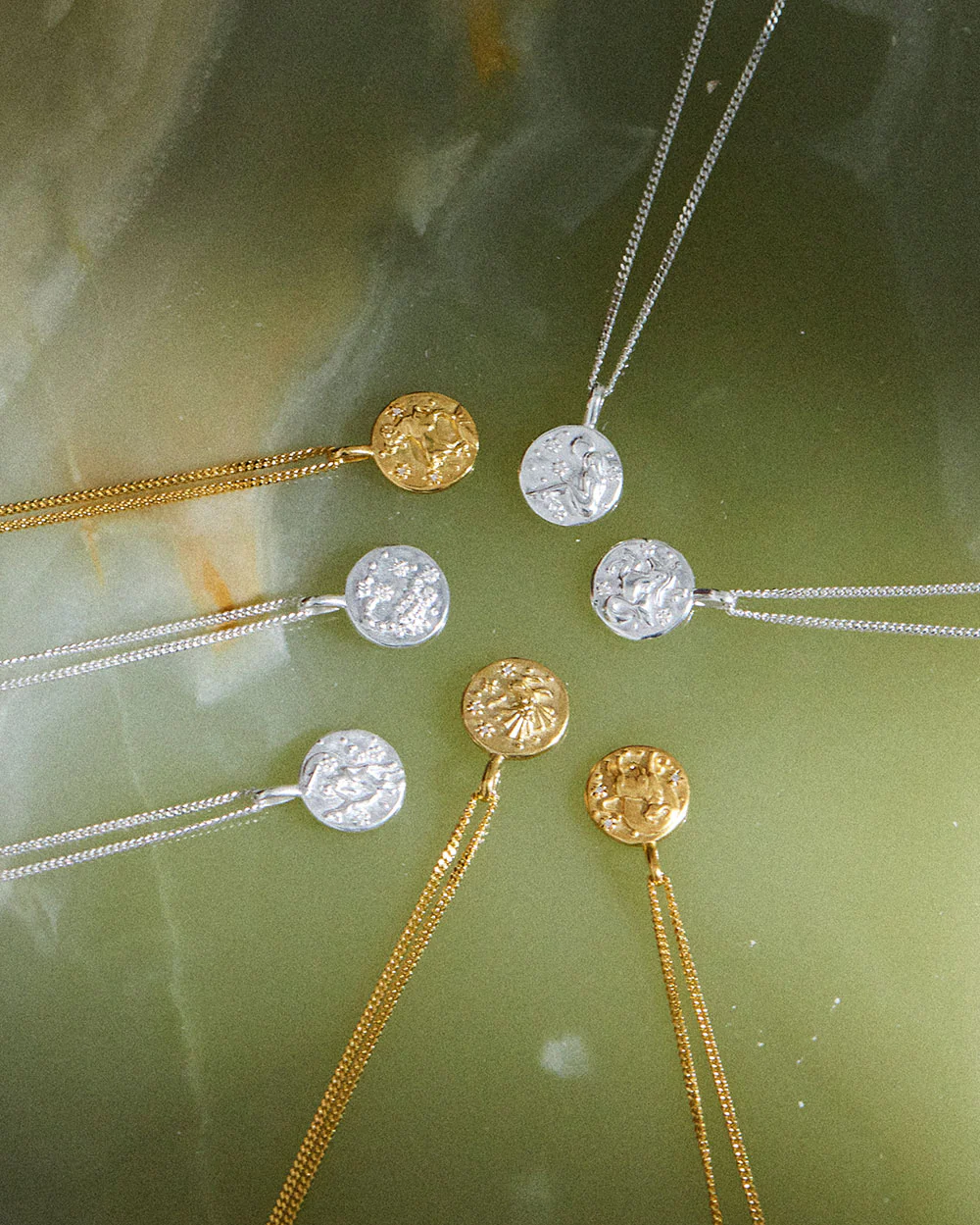 PETITE ZODIAC NECKLACE (STERLING SILVER) - Image 4