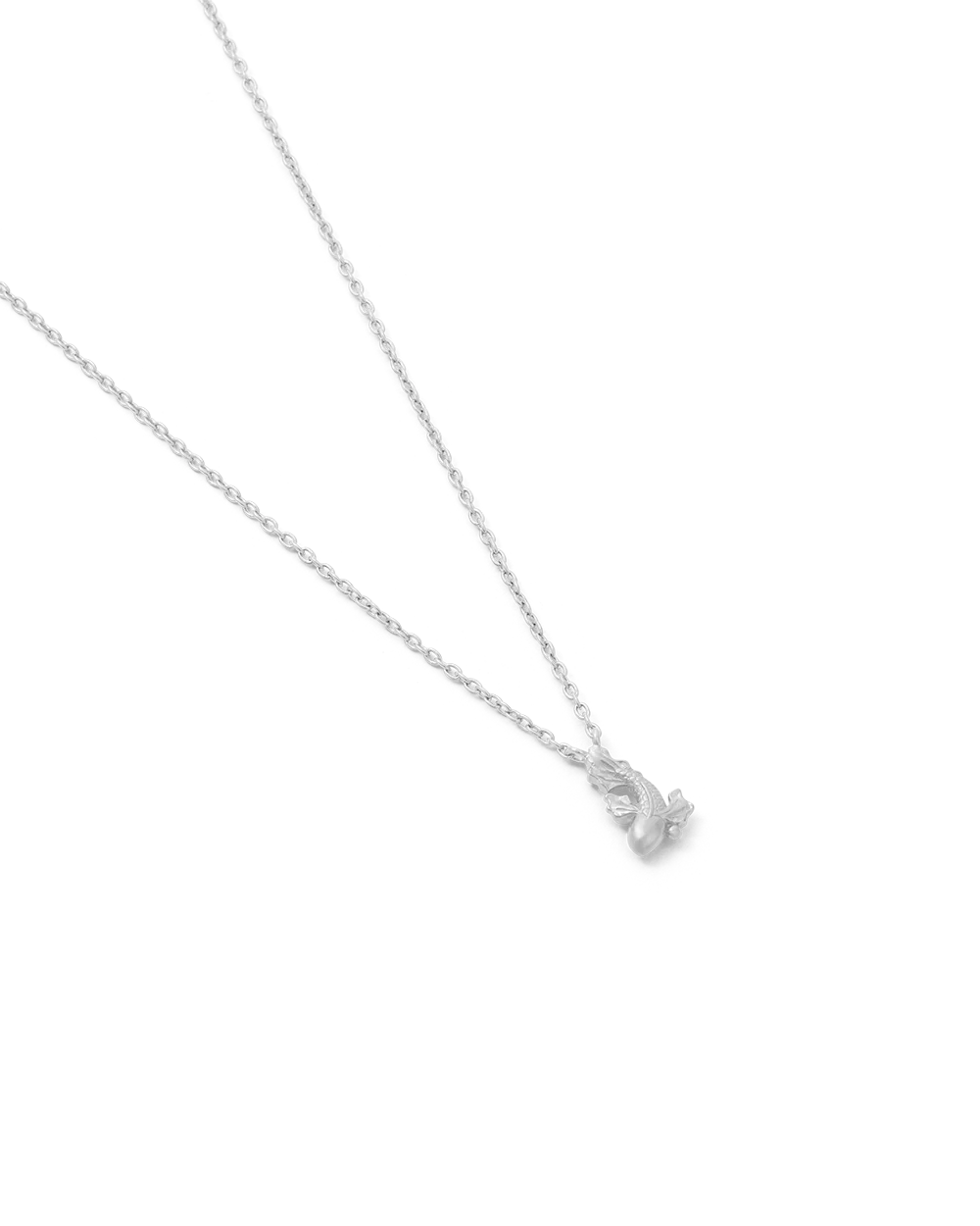 PISCES STAR SIGN NECKLACE (STERLING SILVER) - Image 4