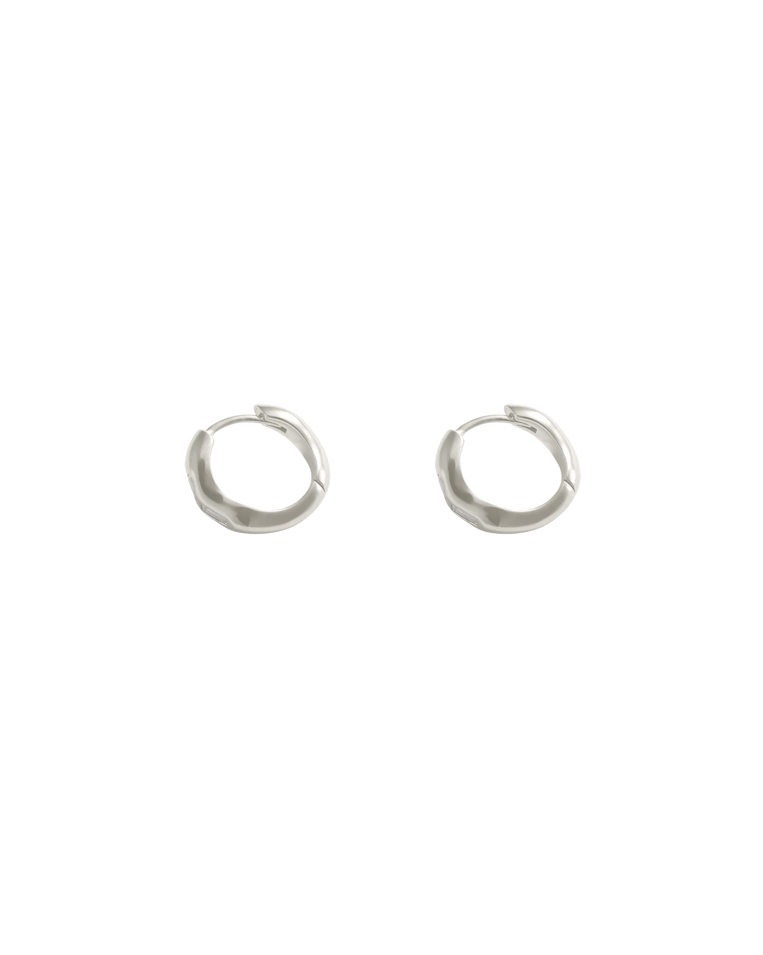 PLACE HOOPS (STERLING SILVER) - Image 4
