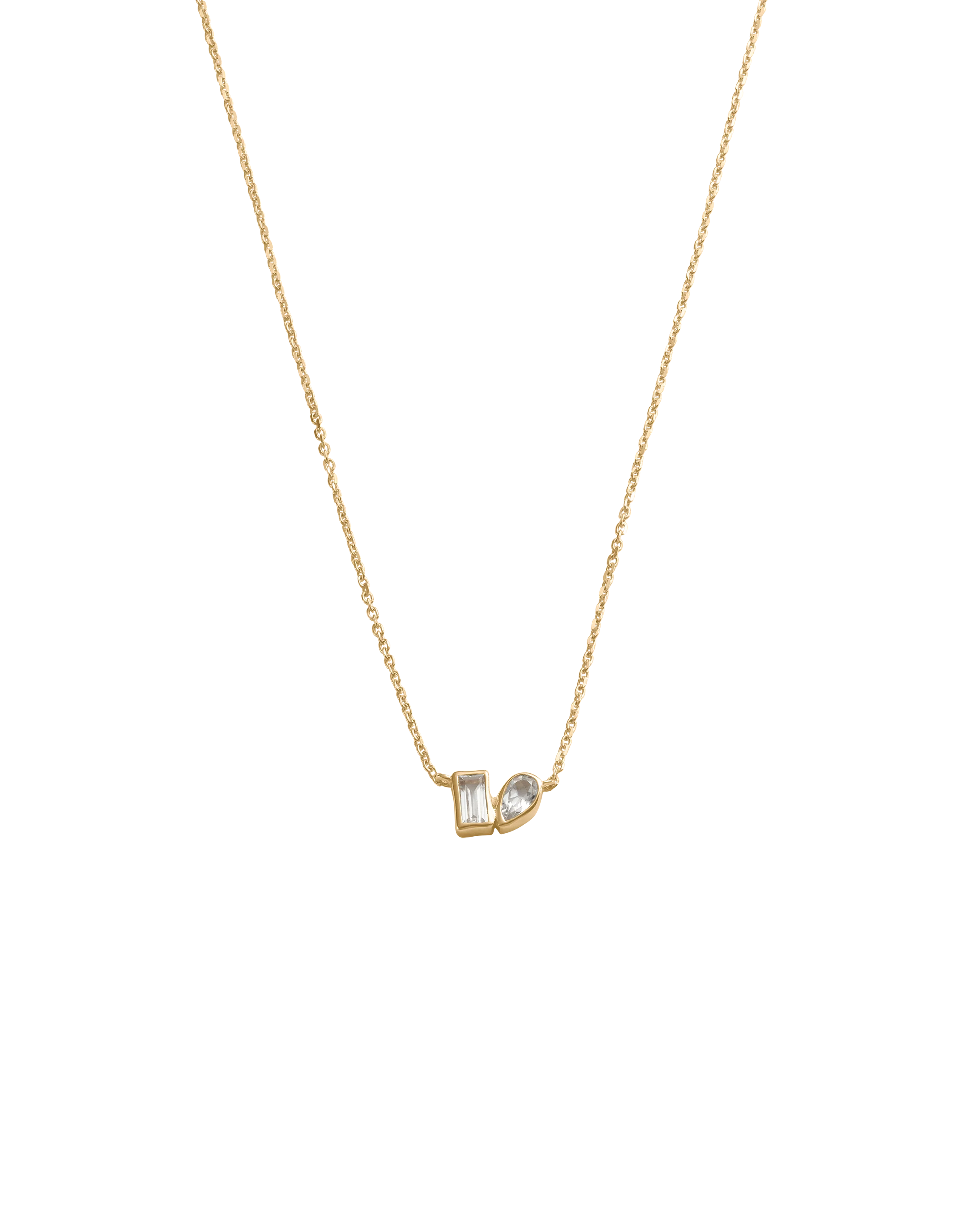 PLACE NECKLACE (18K GOLD VERMEIL)