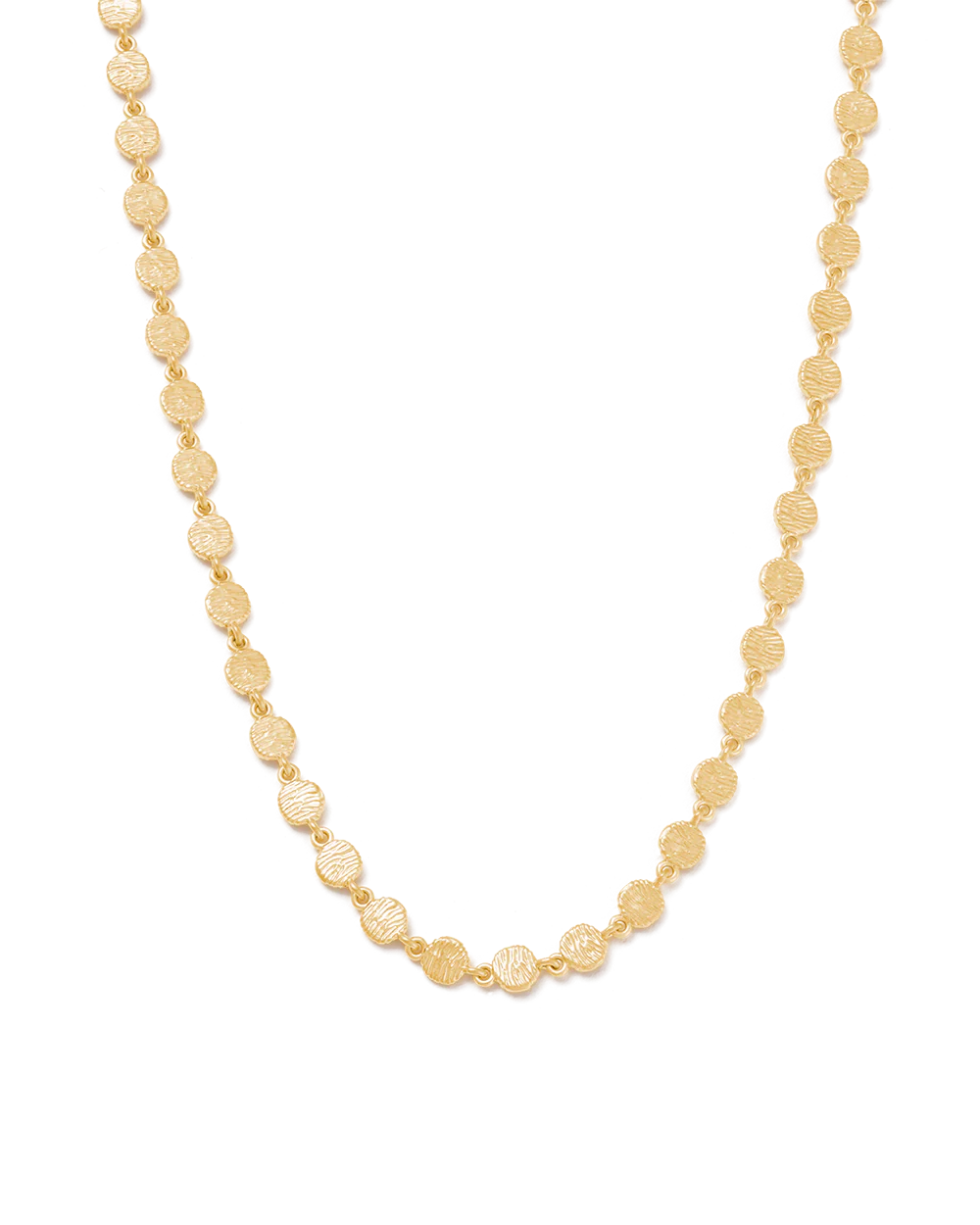 REFLECTION CHAIN NECKLACE (18K GOLD PLATED)