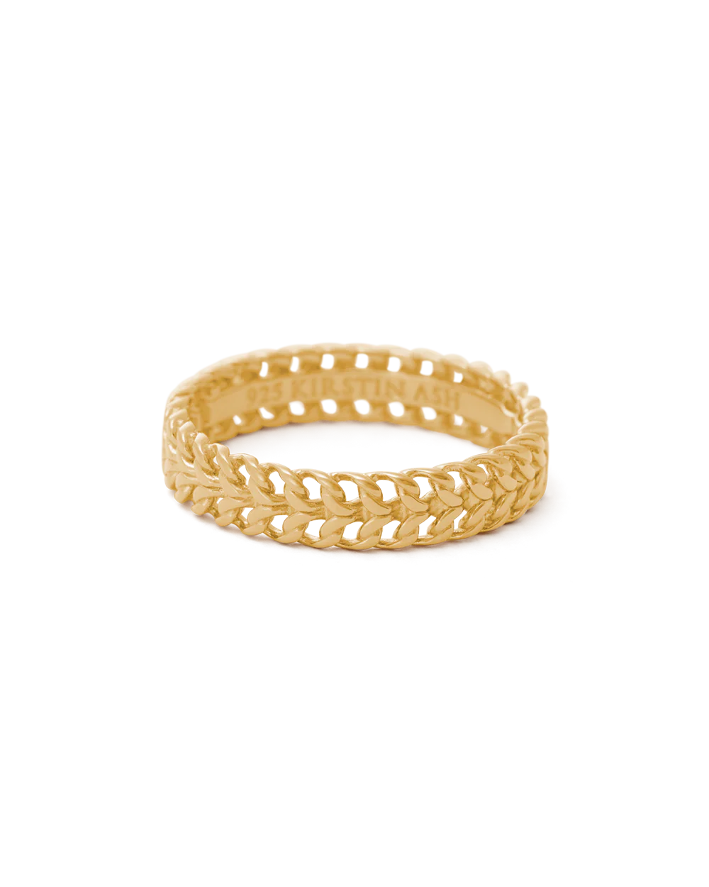 RELIC CHAIN RING (18K GOLD VERMEIL)