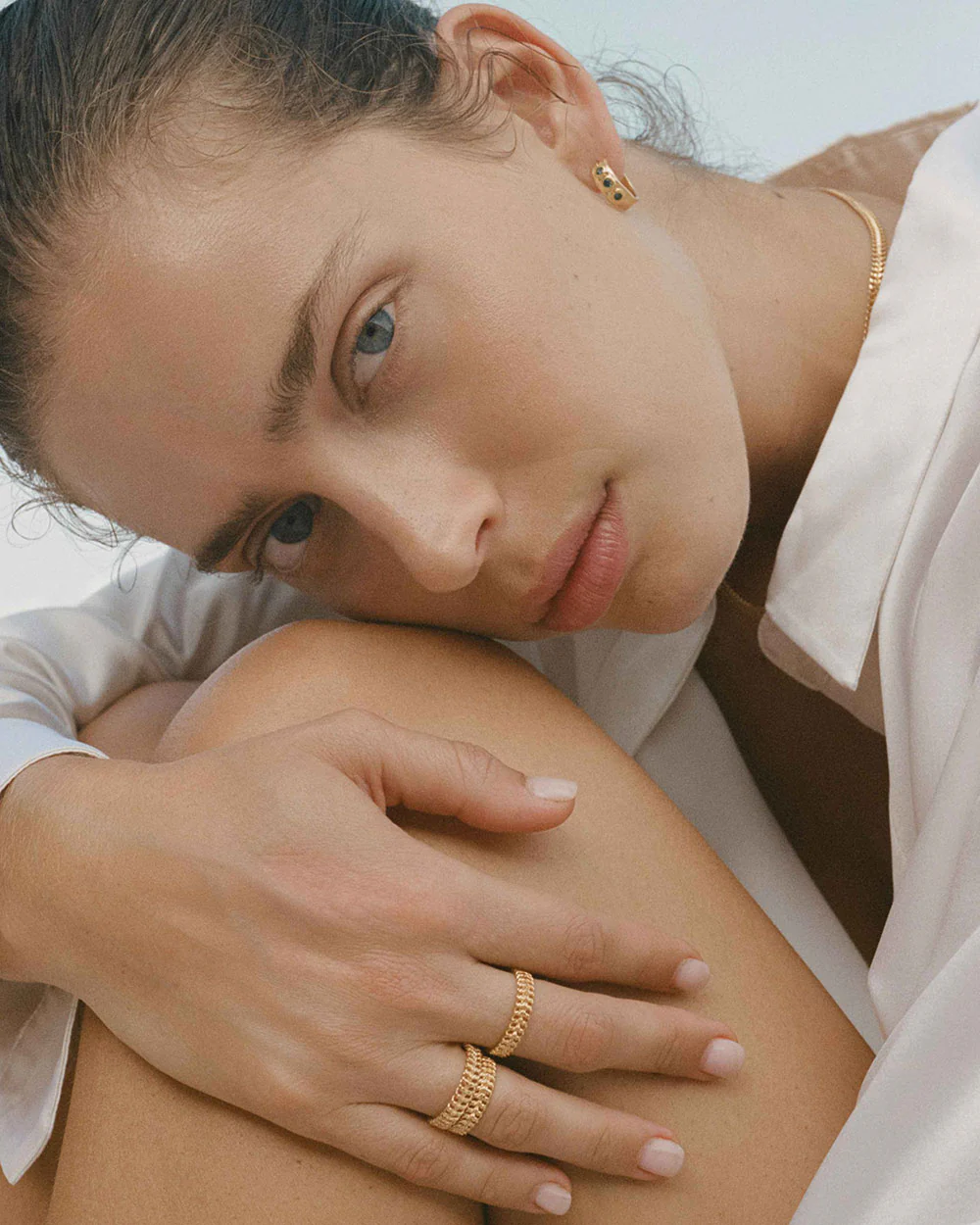 RELIC CHAIN RING (18K GOLD VERMEIL) - Image 6