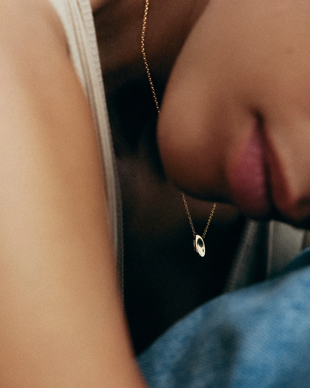 REMANENCE NECKLACE (18K GOLD PLATED) - Image 5