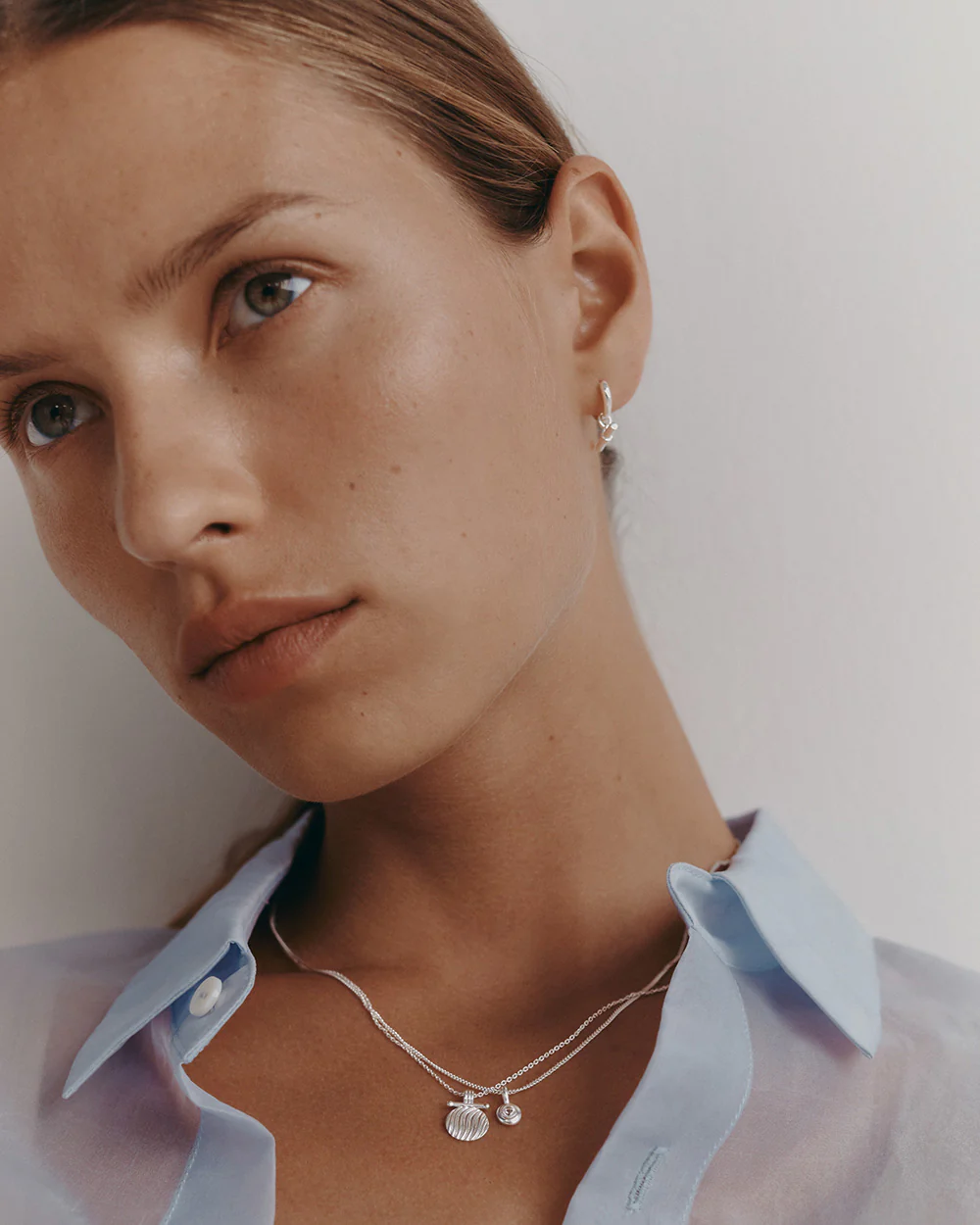 RISE COIN NECKLACE (STERLING SILVER) - Image 2