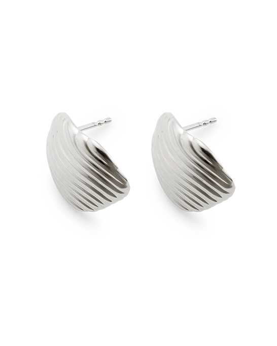 RISE OVERSIZED STUDS (STERLING SILVER) - Image 5