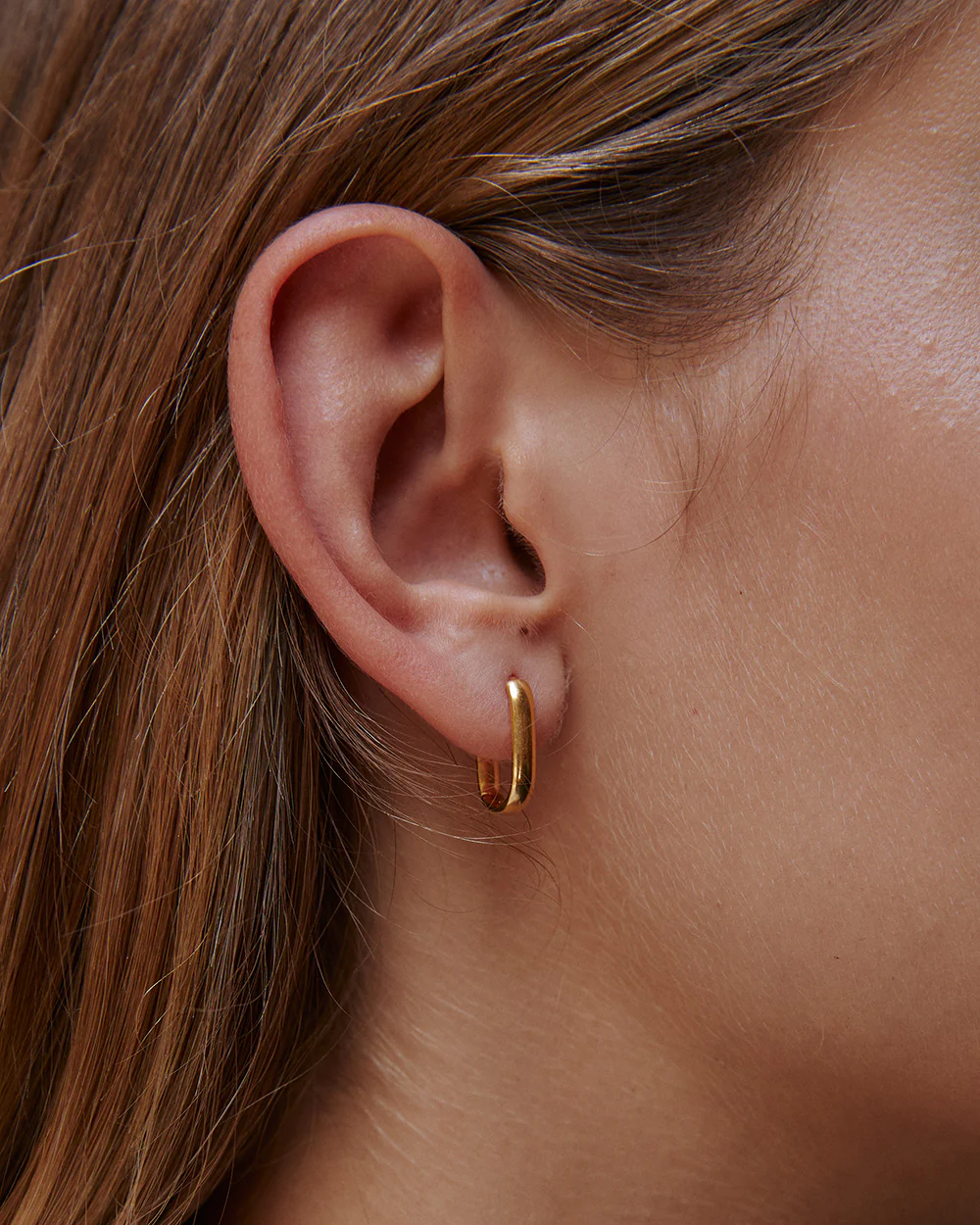 ROAM HOOPS SMALL (18K GOLD PLATED) - Image 2