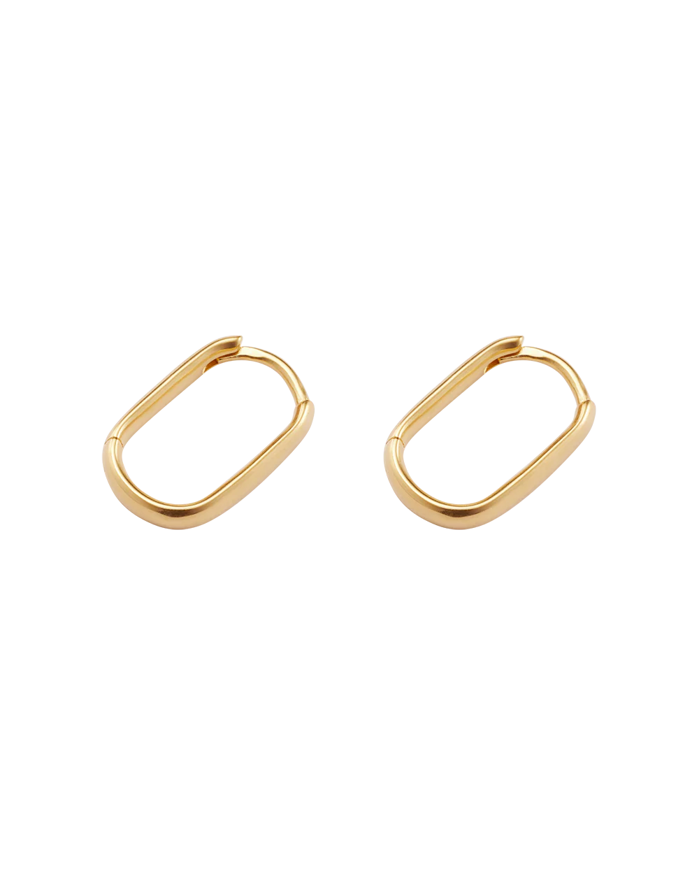 ROAM HOOPS SMALL (18K GOLD PLATED) - Image 5