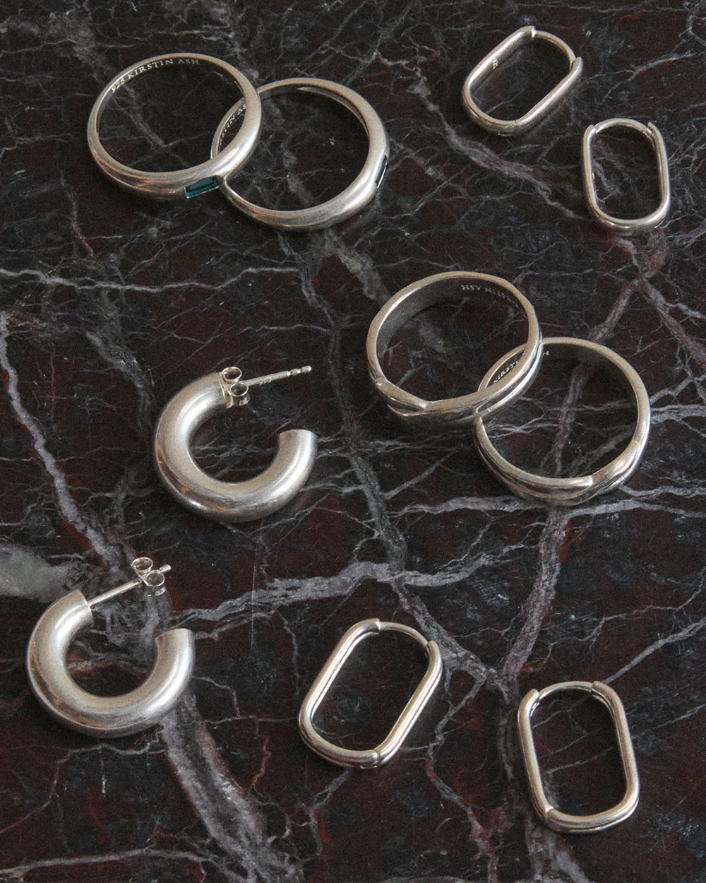 ROAM HOOPS SMALL (STERLING SILVER) - Image 4
